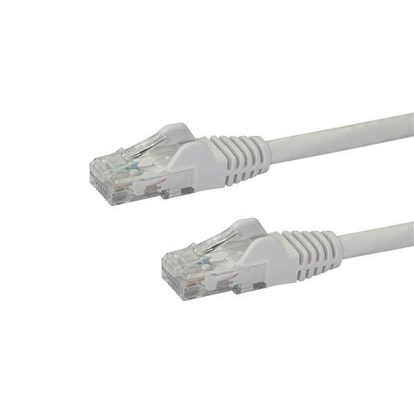 StarTech.com N6PATC10MWH netwerkkabel Wit 10 m Cat6 U/UTP (UTP)