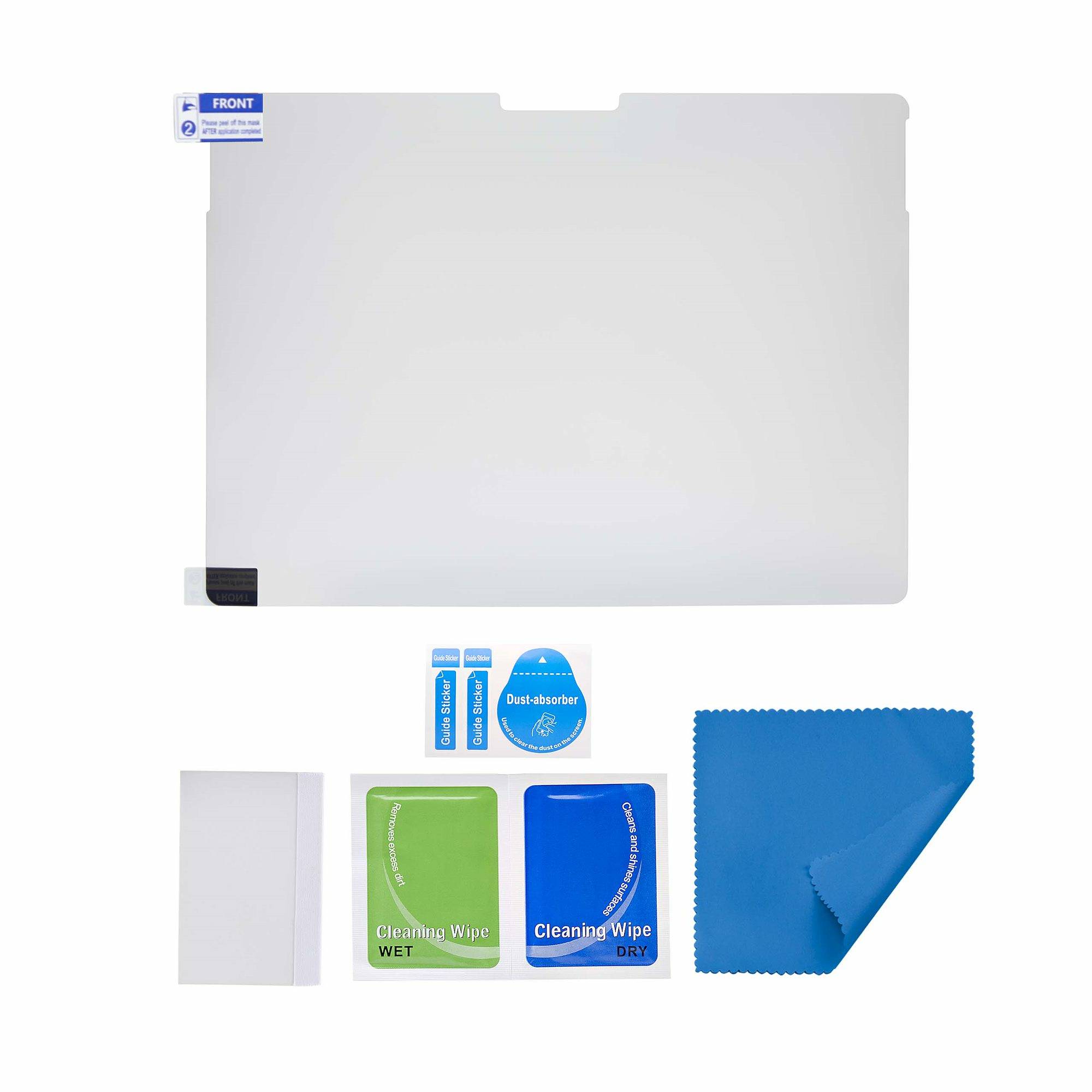 StarTech.com 4-Way 13-inch Surface Pro 8/9/X Laptop Privacy Filter, Portrait/Landscape Modes, Touch-Enabled, Anti-Glans Security Filter, +/- 30 Graden Kijkhoek, 51% Blauw Licht Vermindering