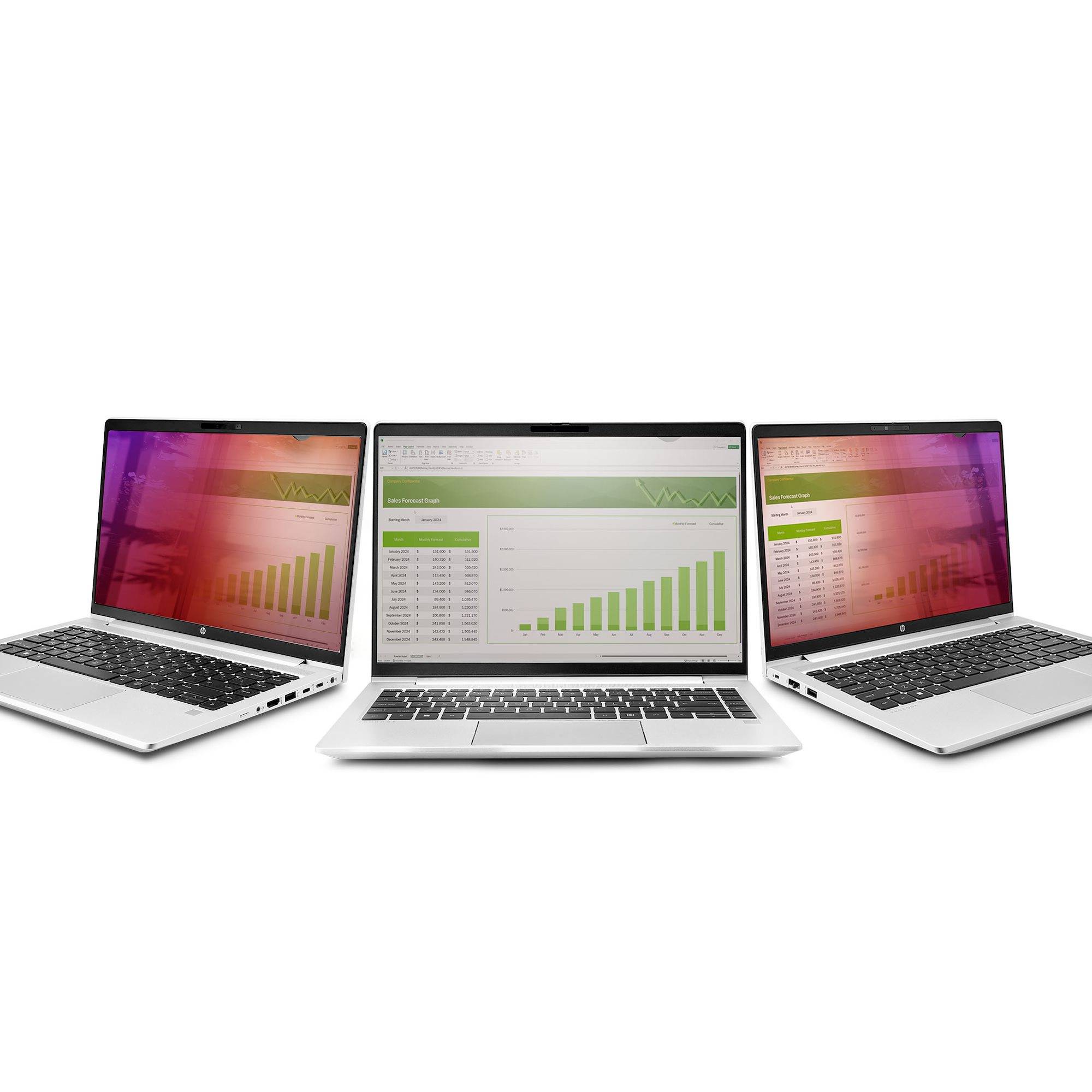 StarTech.com 156G-PRIVACY-SCREEN schermfilter 39,6 cm (15.6") Laptop Randloze privacyfilter voor schermen