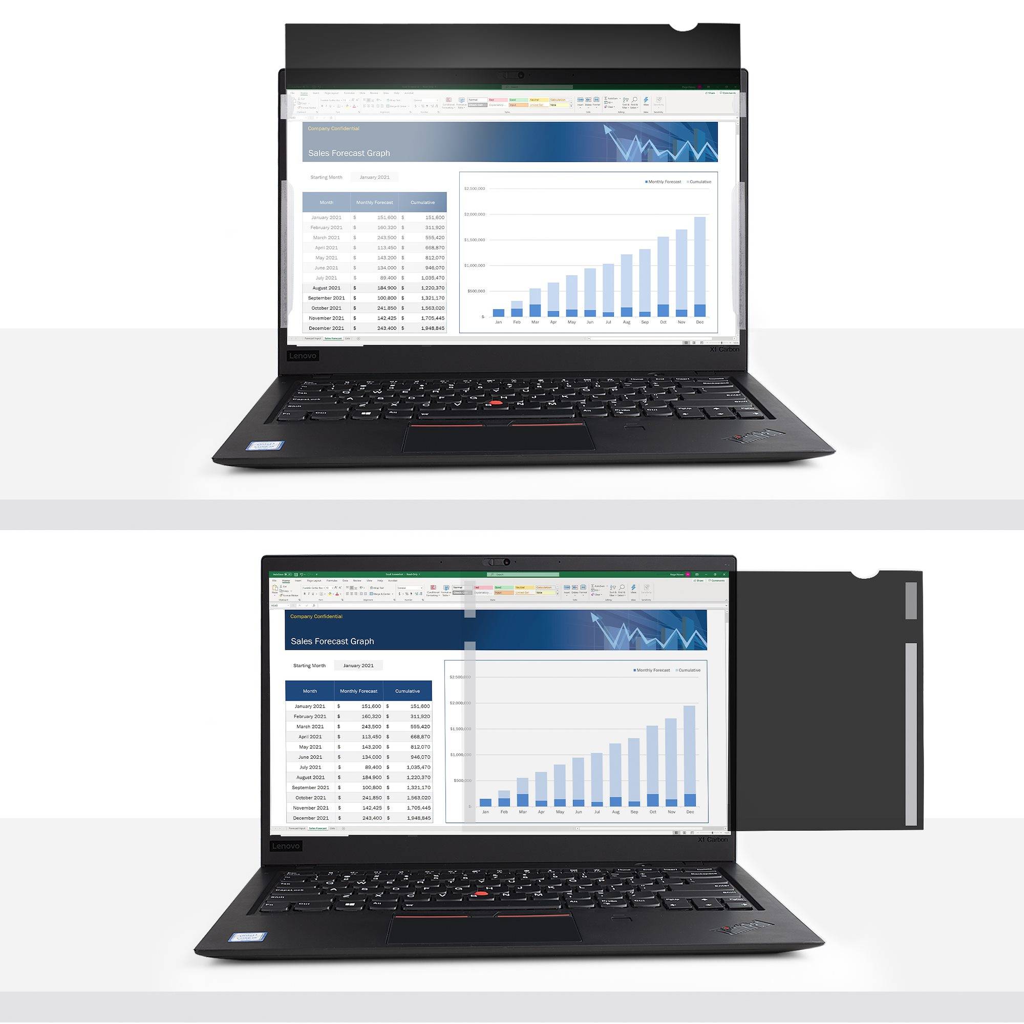 StarTech.com 15.6-inch 16:9 Laptop Privacy Filter, Anti-Glans Privacyscherm met 51% Blauw Licht Reductie, Notebook Screen Protector met +/- 30 Grad. Kijkhoek, Mat/Glanzend