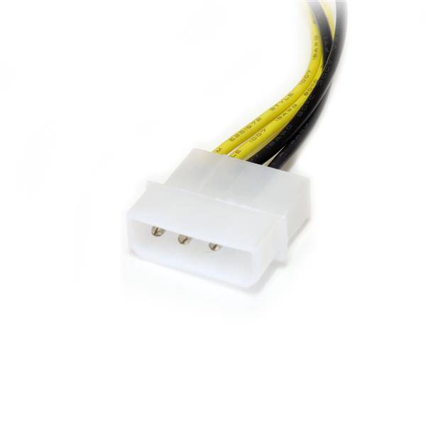 StarTech.com 15cm LP4 naar 8-pins PCI Express Videokaart Voeding Verloopkabel