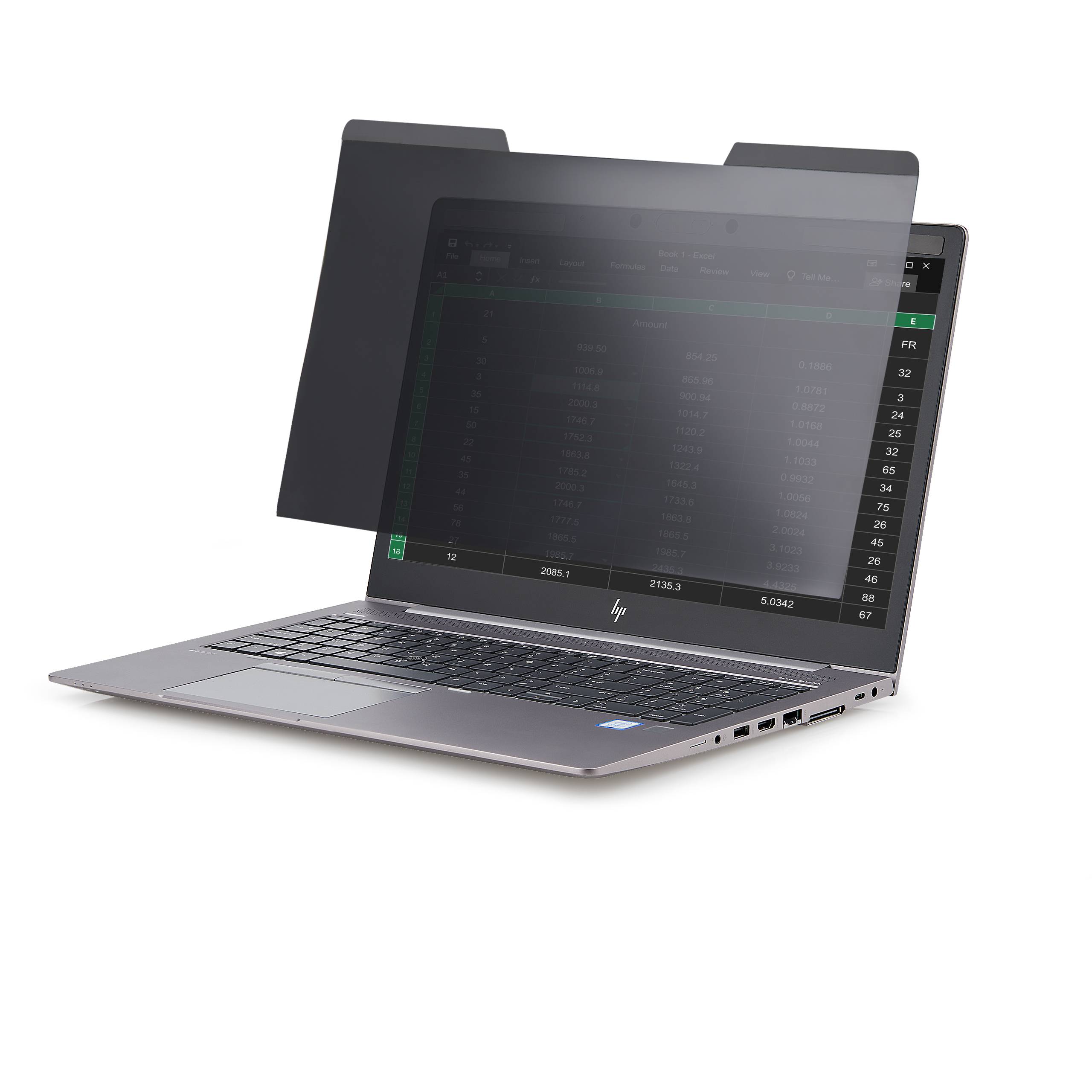 StarTech.com Laptop Privacy Screen voor 15.6" Notebook, Magnetisch Verwijderbare Privacyfilter voor Laptopschermen, Anti-Blauw Licht Scherm Filter, 16:9, Mat/Glanzend, +/-30 Graden