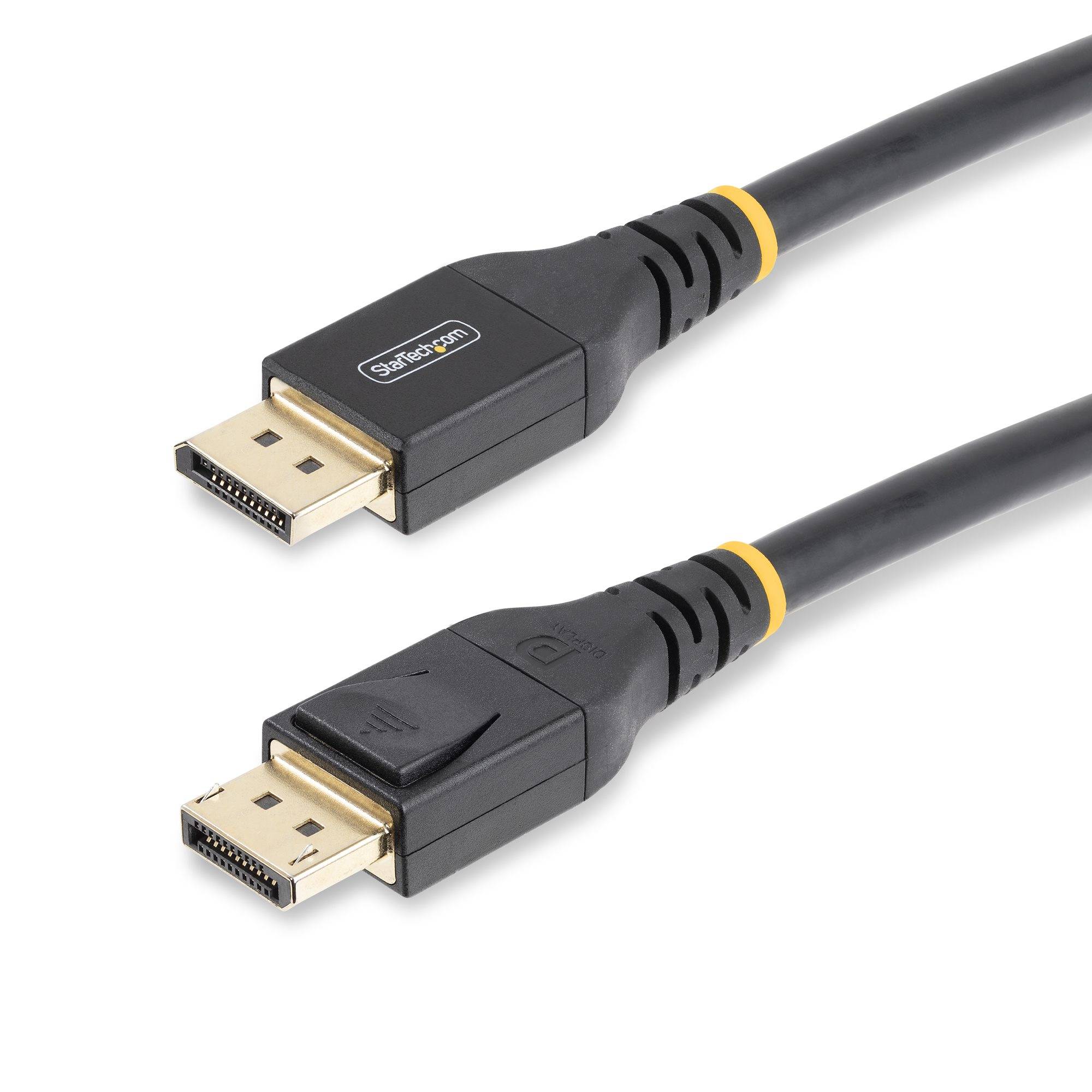 StarTech.com 15m VESA Gecertificeerde Actieve DisplayPort 1.4 Kabel, DP8K DisplayPort Kabel met HBR3, HDR10, MST, DSC 1.2, HDCP 2.2, 8K 60Hz, 4K 120Hz,DP 1.4 Kabel M/M