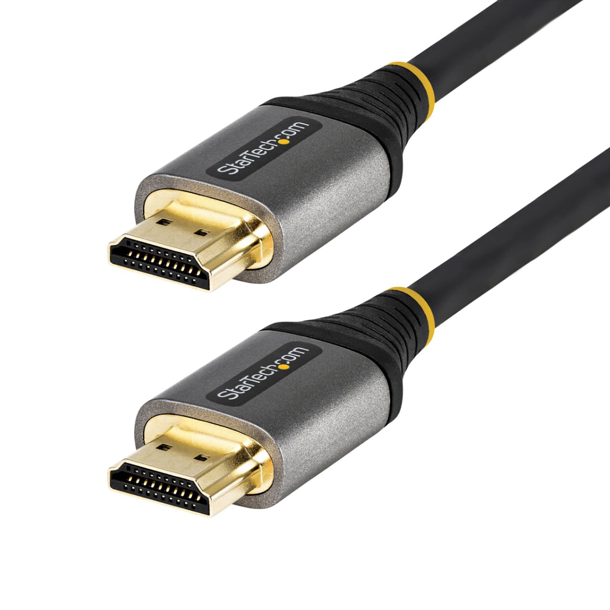 StarTech.com 5m Premium Gecertificeerde HDMI 2.0 Kabel, High-Speed Ultra HD 4K 60Hz HDMI Kabel met Ethernet, HDR10, ARC, UHD HDMI Video Kabel, Voor UHD Schermen, TVs, Displays, M/M
