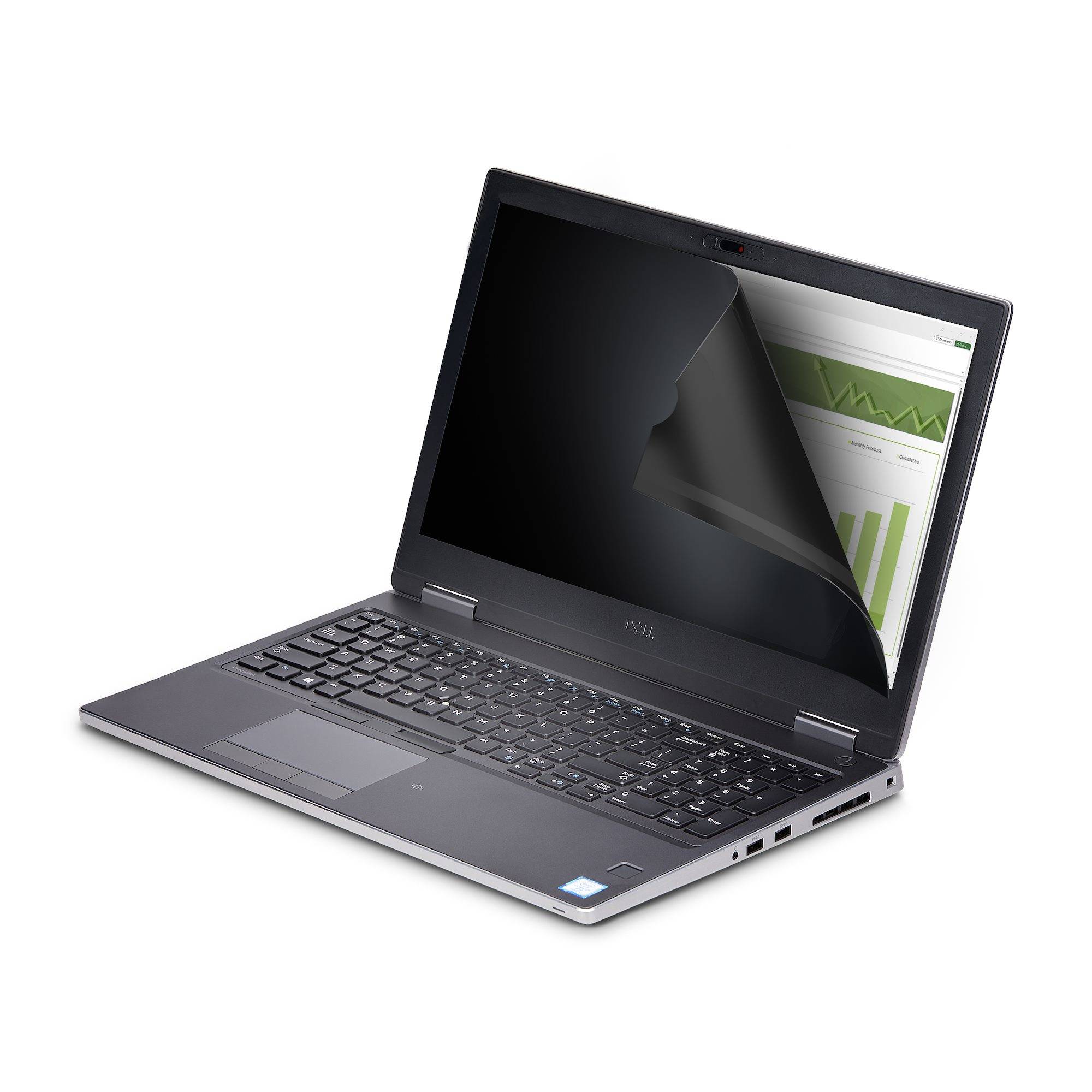 StarTech.com 16-inch 16:10 Touch Laptop Privacy Filter, Anti-Glans Security Filter, Laptop Monitor Privacy Screen Protector met 51% Blauw Licht Vermindering, Opklapbaar