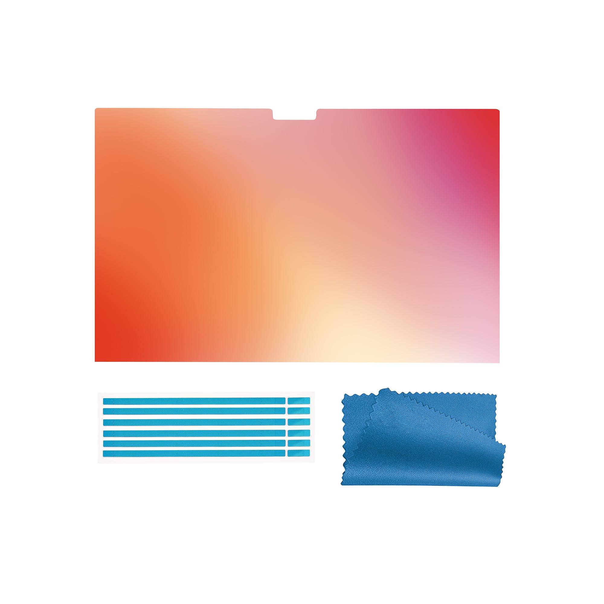 StarTech.com 16-inch Macbook Pro 21/23 Laptop Privacy Filter, Anti-Glans Privacyscherm met 51% Blauw Licht Reductie, Monitor Screen Protector met +/- 30 grad. Kijkhoek, Omkeerbare Matte/Glanzende zijden