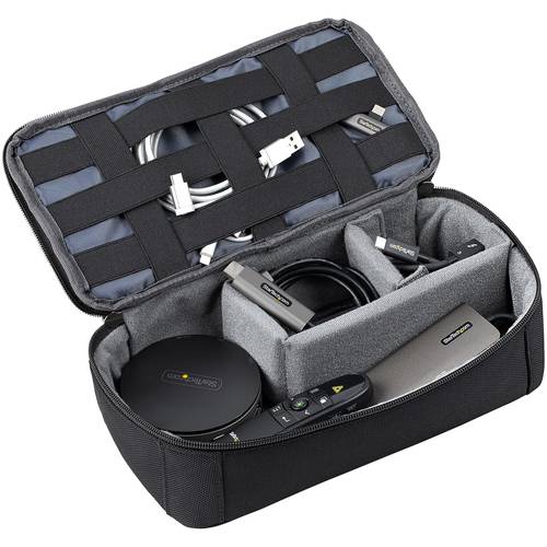 StarTech.com 17.3" Laptop Rugzak met Verwijderbare Opbergtas voor Accessoires, Professionele IT Tech Backpack, Werk/Reizen/Pendelen, Ergonomische Computer Tas, Duurzaam Ballistisch Nylon, Notebook/Tablet Vakken