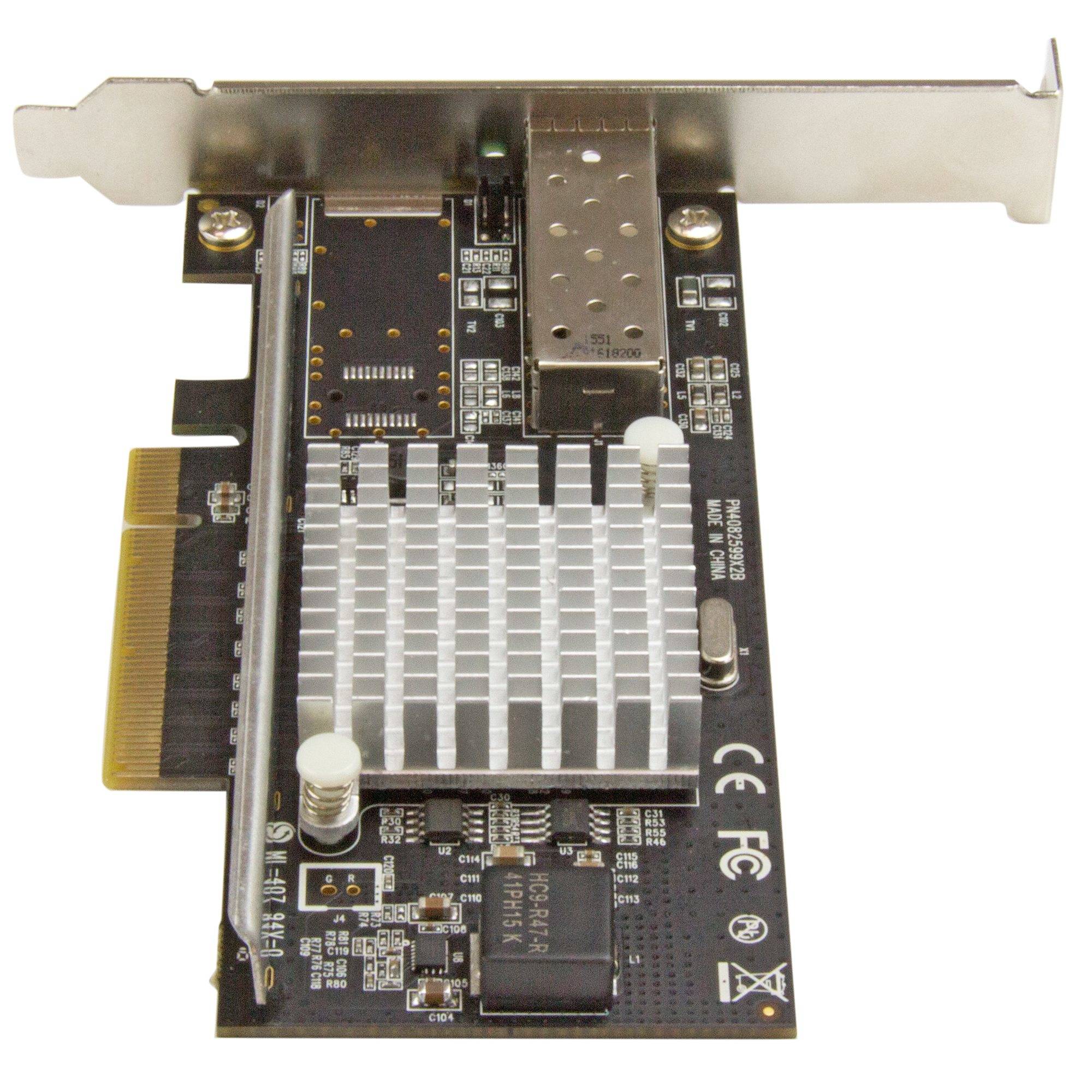 StarTech.com 1 Poort 10G Open SFP+ Netwerkkaart PCIe Intel Chip MM/SM