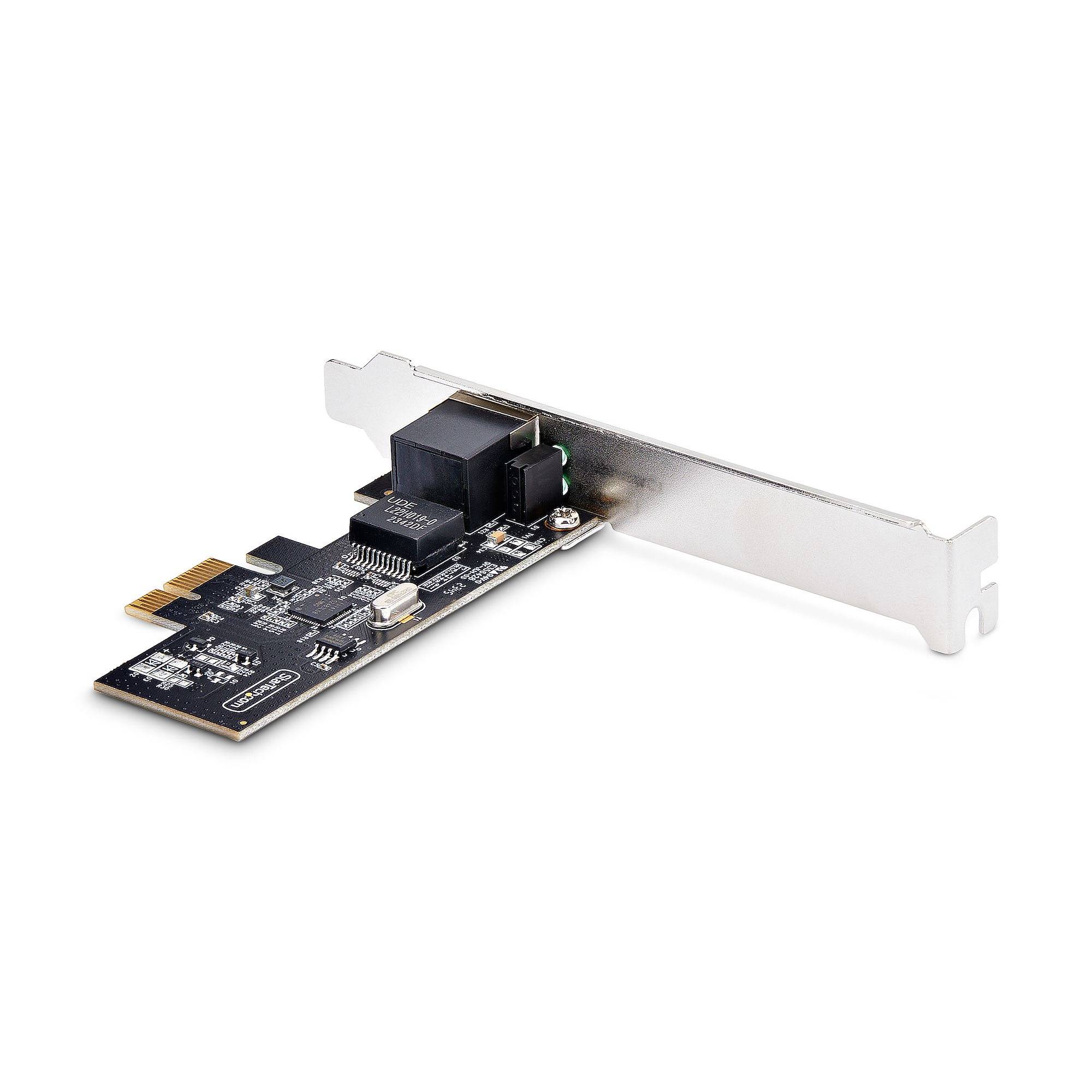 StarTech.com 2.5Gbps NBASE-T PCIe Netwerk Kaart, Intel&reg; I225-V, Single-Port Computer Netwerk Kaart, Ethernet MultiGigabit NIC, PCI Express Server LAN Kaart