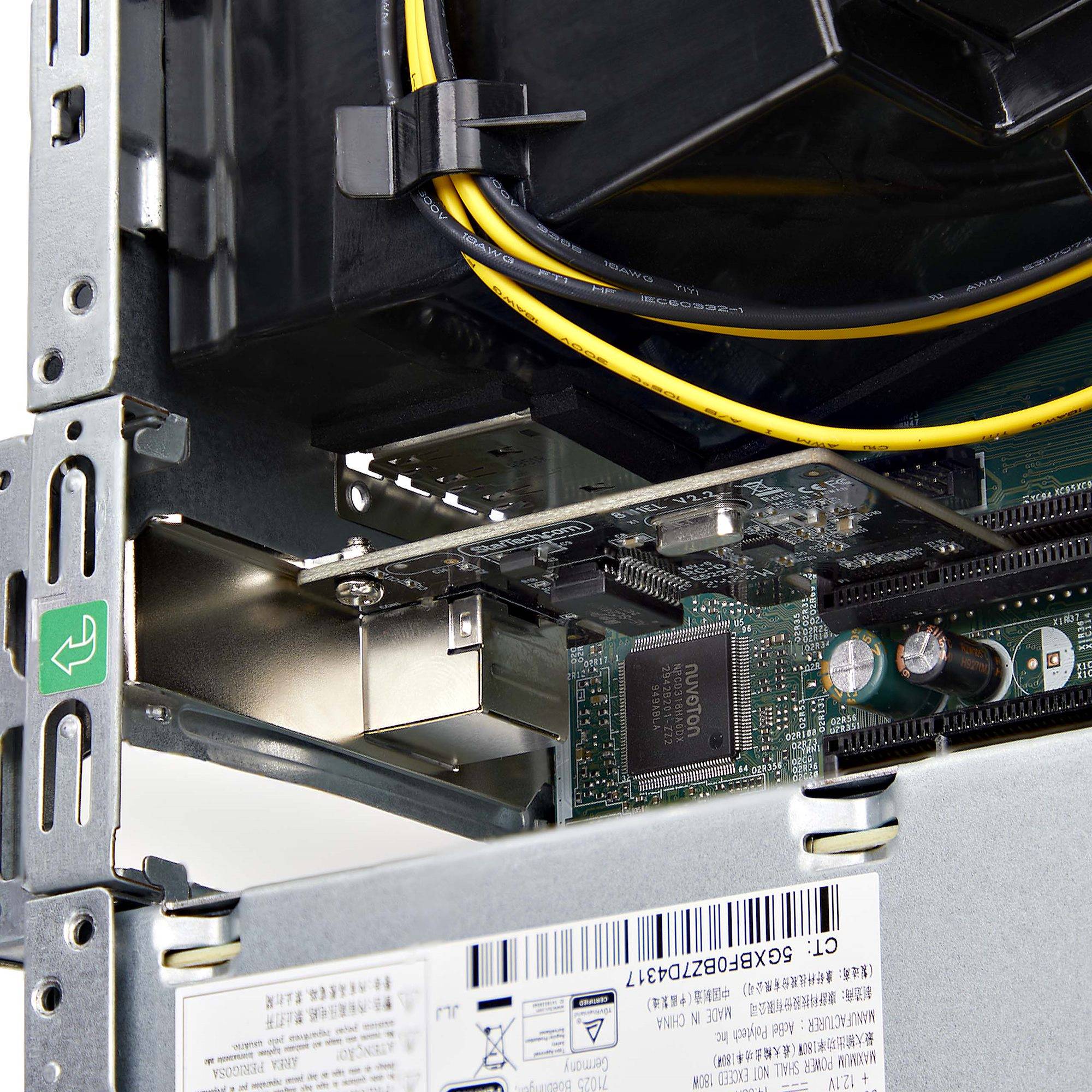StarTech.com 1-Port Gigabit PCIe Ethernet Adapter Kaart, Low-Profile Netwerkkaart, 10/100/1000Mbps PCI Express NIC, Realtek RTL8111H, Windows en Linux, TAA