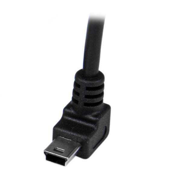 StarTech.com 1 m mini USB-kabel A-naar-mini-B met opwaartse hoek