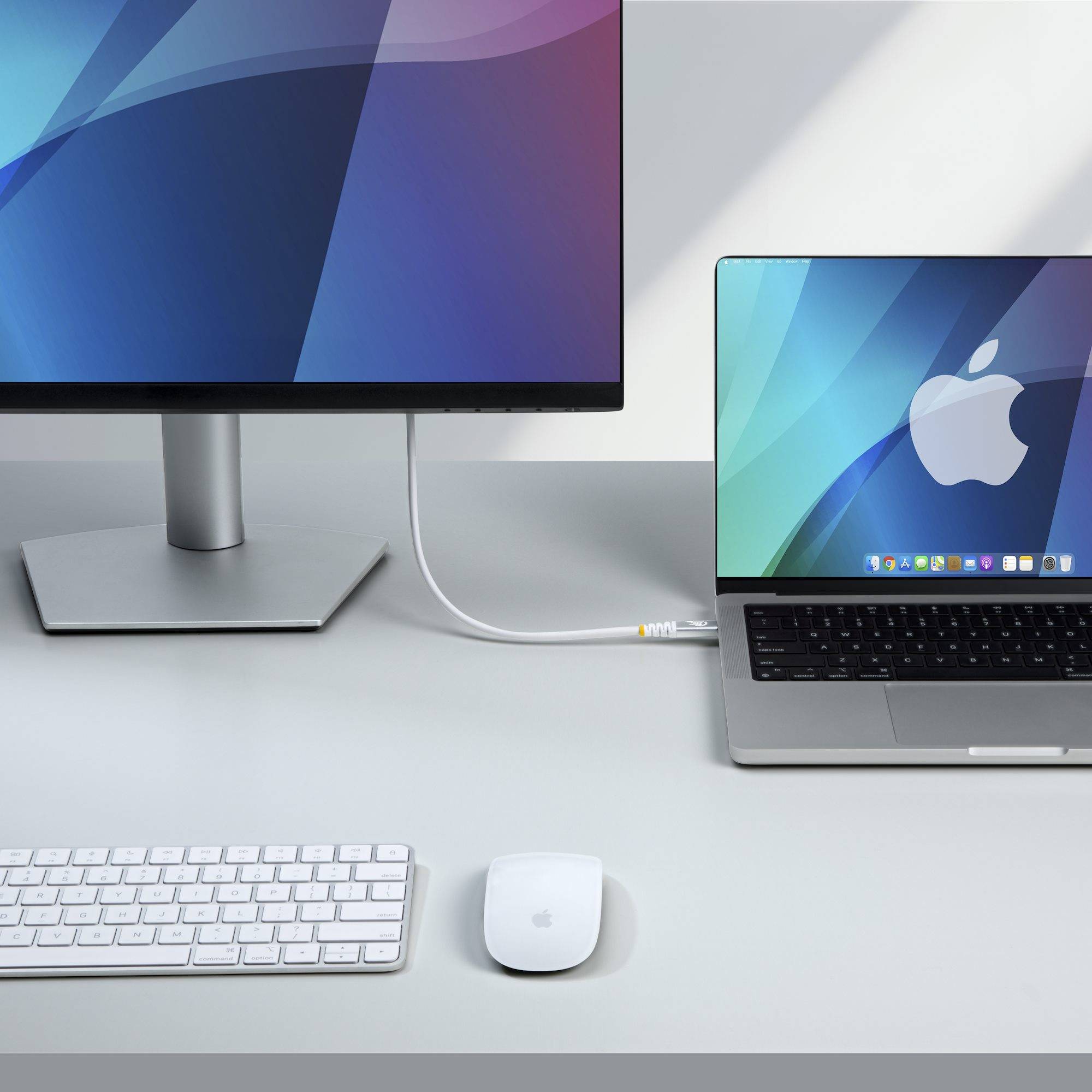 StarTech.com 1m USB4 Kabel, 80Gbps, USB-IF Gecertificeerde USB-C Kabel, 240W PD, 8K 120Hz/4K 240Hz DP2.1 DP80, Thunderbolt 4 Compatibel, Wit