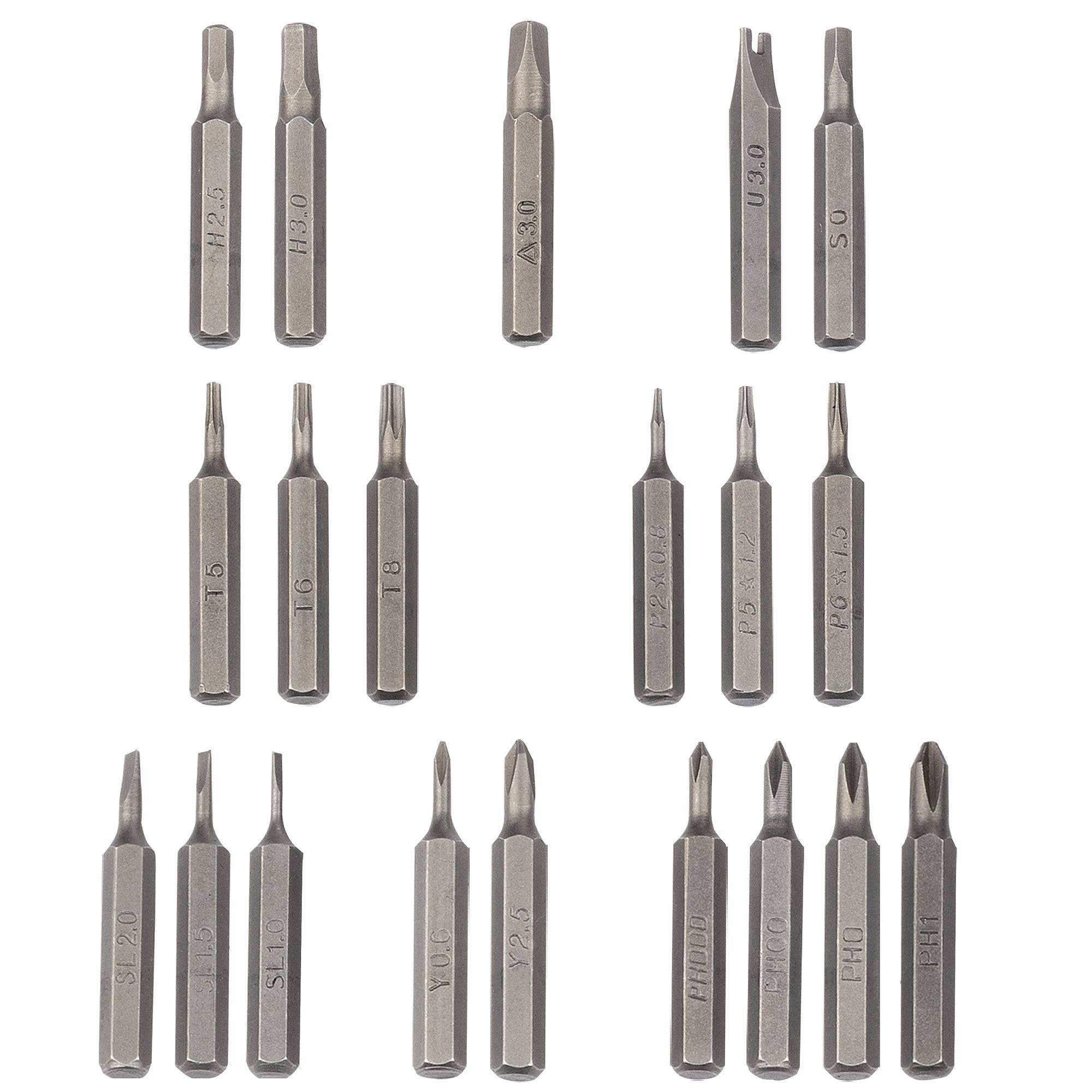 StarTech.com 20 Bit Elektrische Precisie Schroevendraaier Set - Mini Schroevendraaier op Batterij voor Laptop, Computer, Tablet, Telefoon & Electronica Reparatie - Magnetisch - Draadloos
