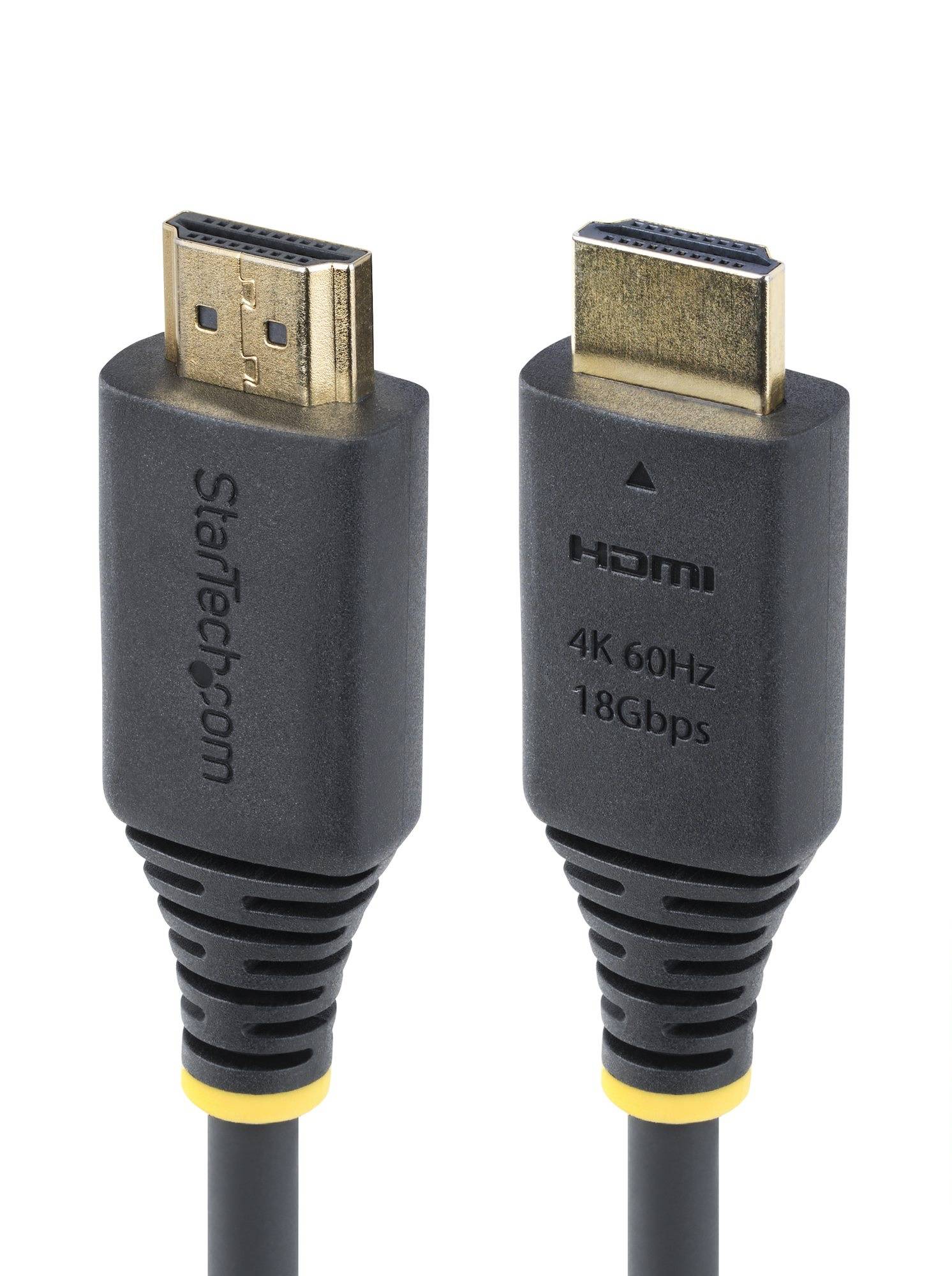StarTech.com 2,4m Premium Gecertificeerde High Speed HDMI Kabel, 4K 60Hz/1440p 144Hz, HDR10/HDCP 2.2/ARC, 18Gbps, UHD HDMI 2.0 Kabel voor TV/Monitor/Display, TPE Mantel