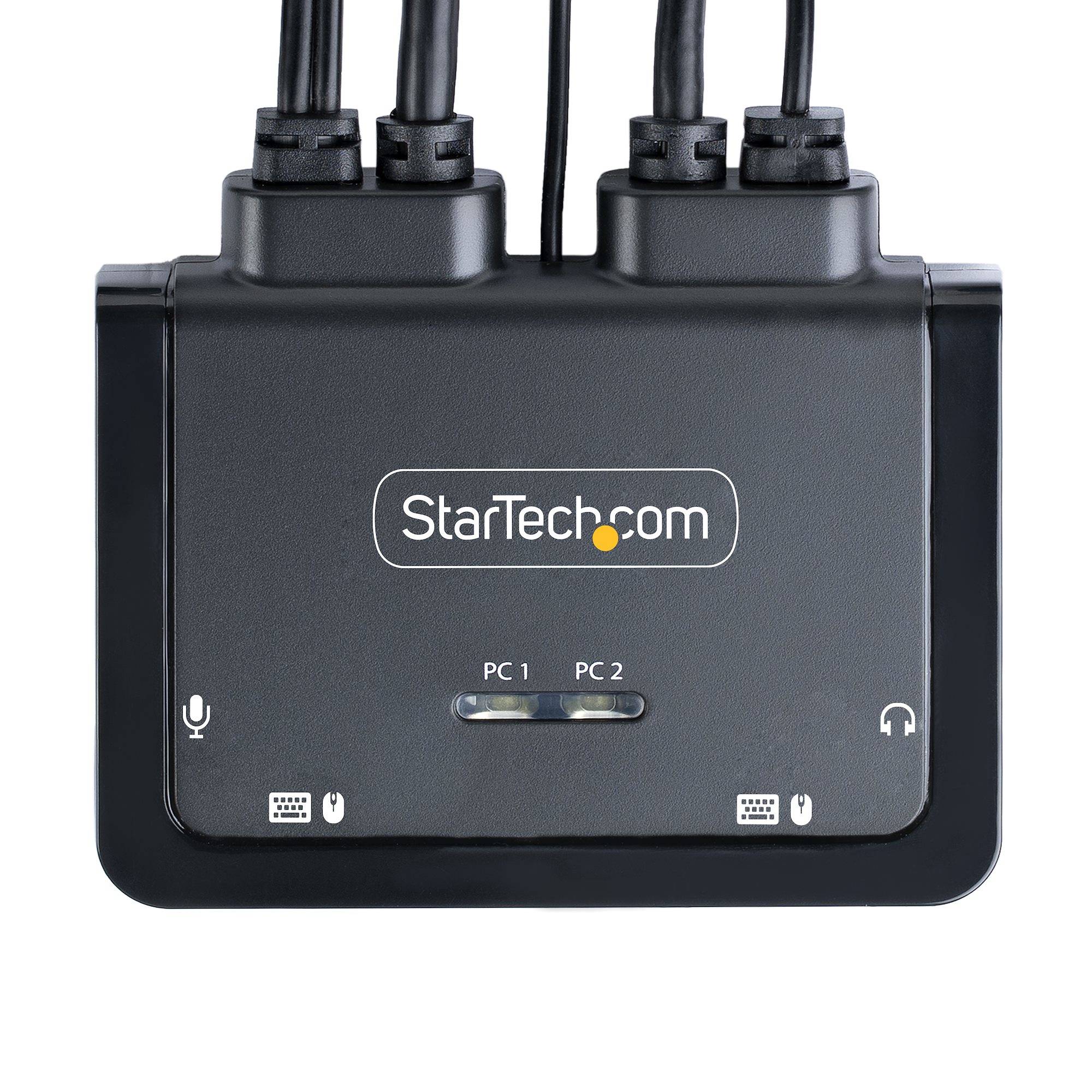 StarTech.com C2-H46-UAC-CBL-KVM KVM-switch Zwart