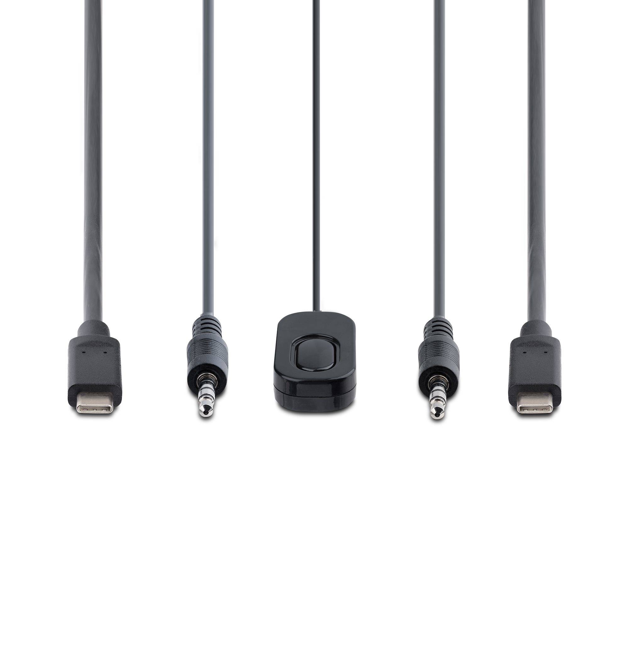 StarTech.com C2-D46-UC2-CBL-KVM KVM-switch Zwart