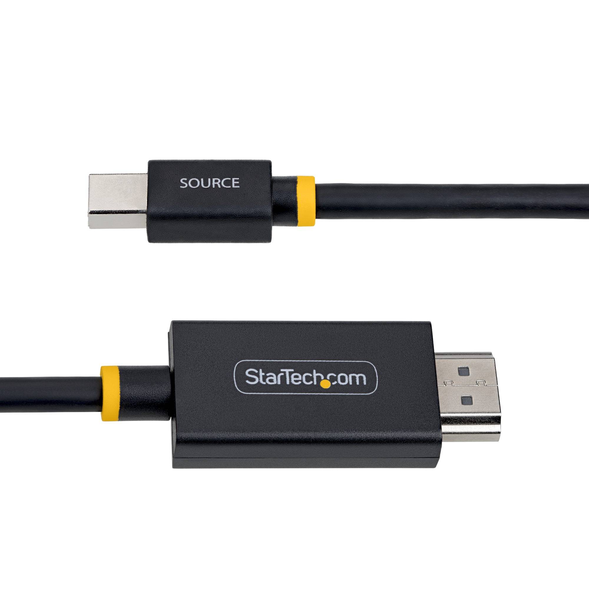 StarTech.com 2m Mini DisplayPort naar HDMI Adapter Kabel, 4K 60Hz HBR3/HDCP 2.3/DPCP, MDP naar HDMI 2.0 Video Converter, Mini DisplayPort Desktop naar HDMI Monitor