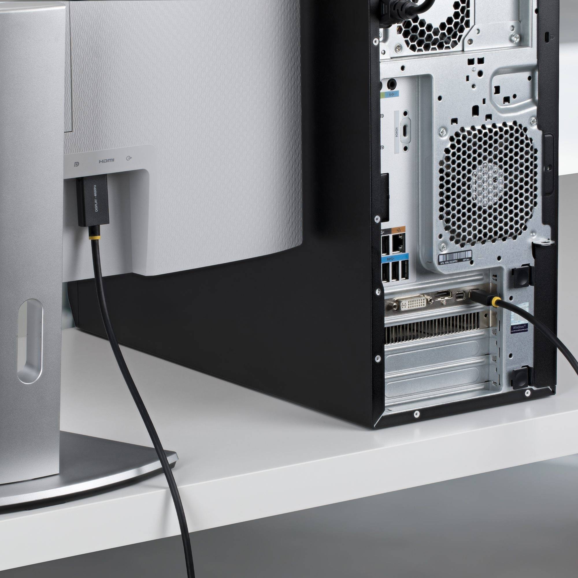 StarTech.com 2m Mini DisplayPort naar HDMI Adapter Kabel, 4K 60Hz HBR3/HDCP 2.3/DPCP, MDP naar HDMI 2.0 Video Converter, Mini DisplayPort Desktop naar HDMI Monitor