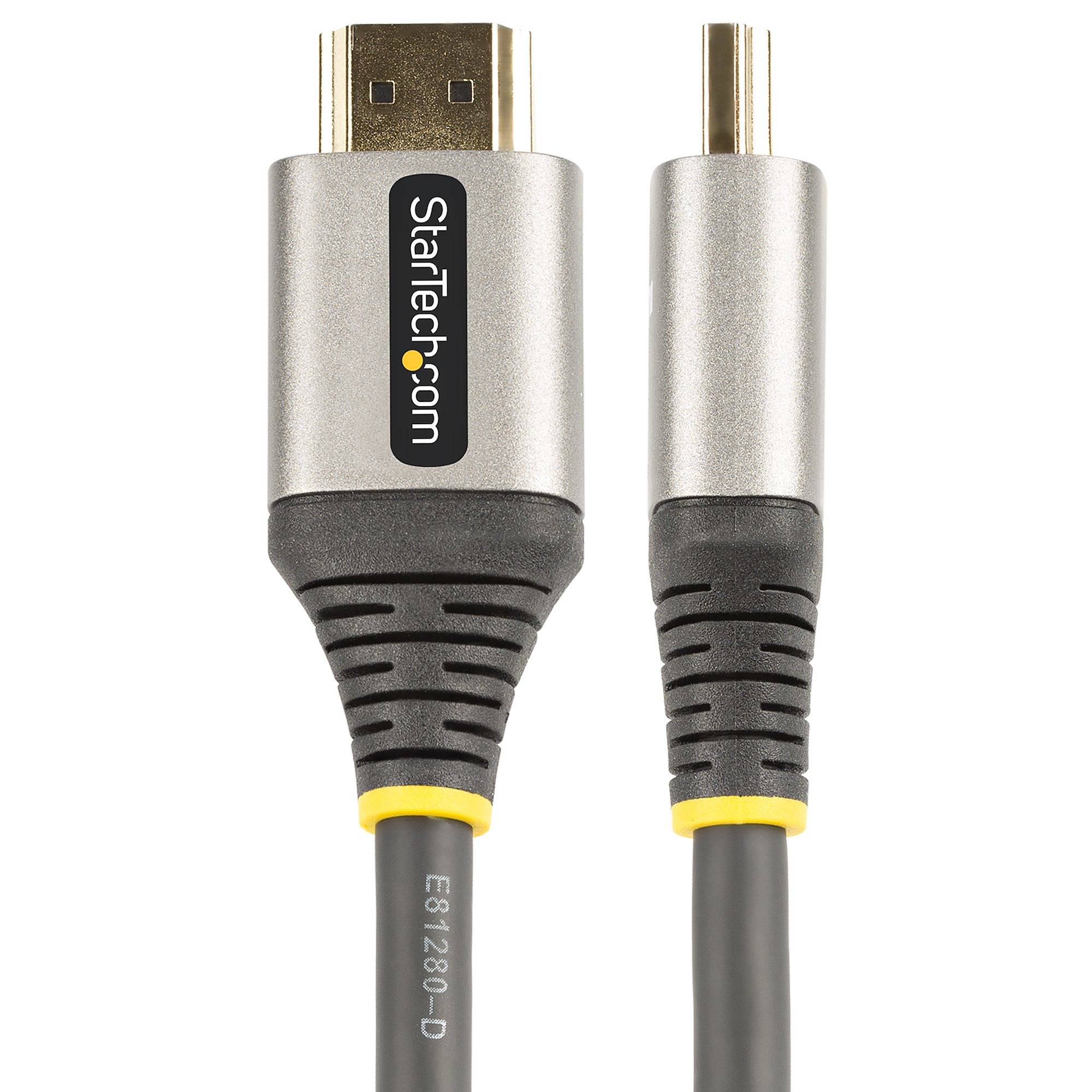 StarTech.com 2m Premium Gecertificeerde HDMI 2.0 Kabel - High Speed Ultra HD 4K 60Hz HDMI Kabel met Ethernet - HDR10, ARC - UHD HDMI Video - Voor UHD Schermen, TVs, Monitors - M/M