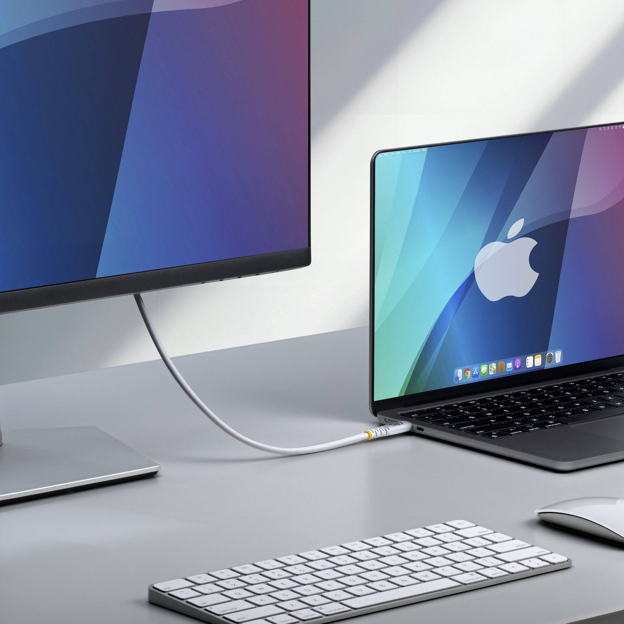 StarTech.com 2m USB4 Kabel, 20Gbps, USB-IF Gecertificeerde USB-C Kabel, 240W PD EPR, 4K 120Hz DP 1.4, TPE Mantel, USB Type-C Kabel