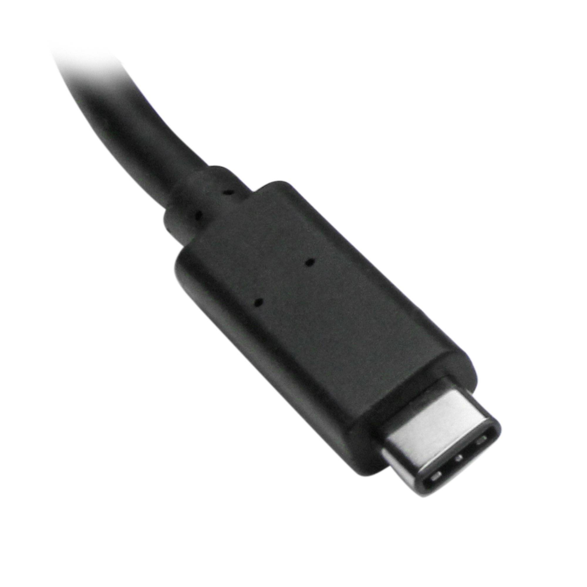 StarTech.com 3 poorts USB C naar USB-A hub met Gigabit Ethernet - USB-C naar 3x USB-A - USB 3.0 (5Gbps) - Inclusief voedingsadapter