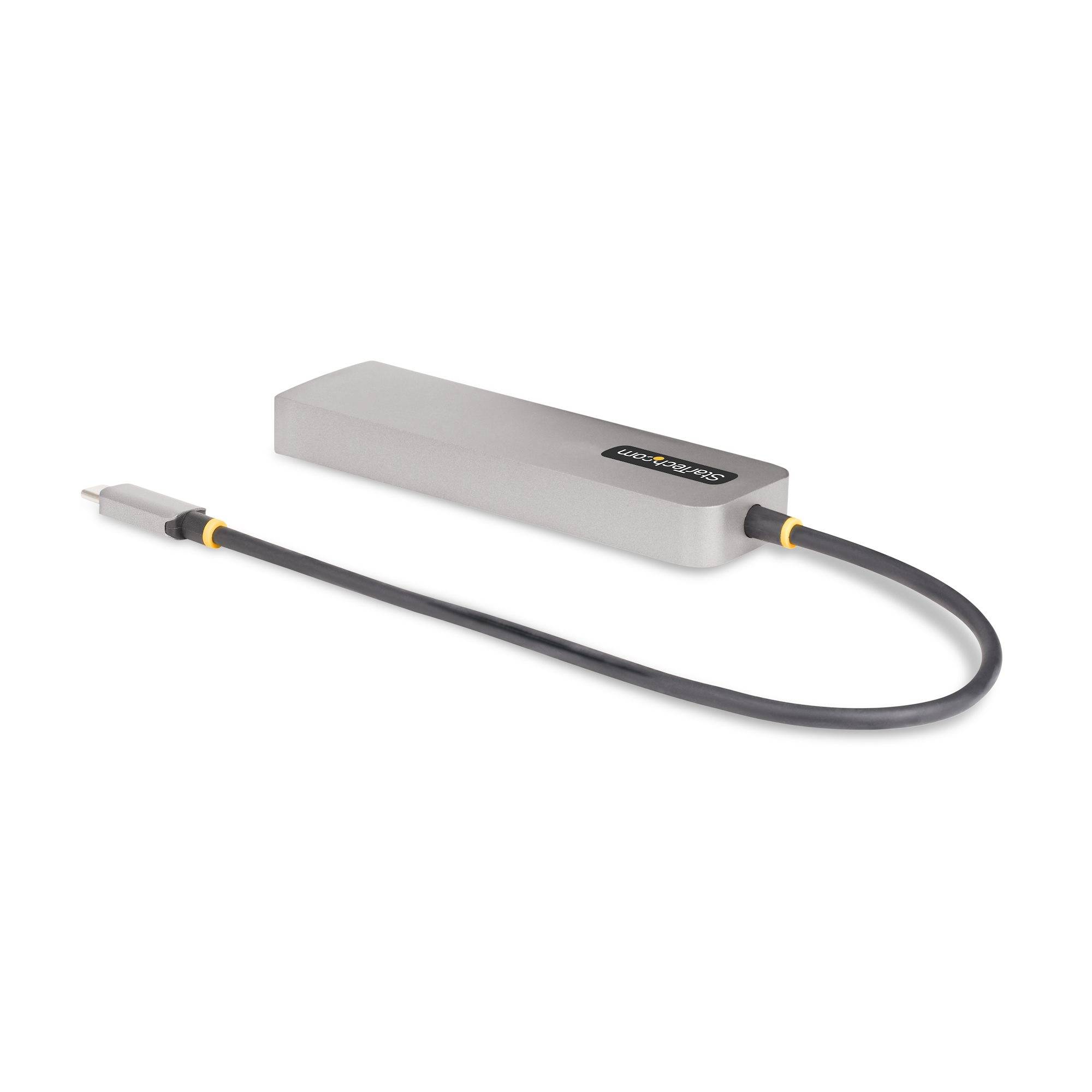 StarTech.com 3-Port USB-C Hub met 2.5 Gbps Ethernet en 100W Power Delivery Pass-Through Poort, USB 3.2 10Gbps, 2x USB-A/1x USB-C, Compacte USB Type-C Adapter Hub