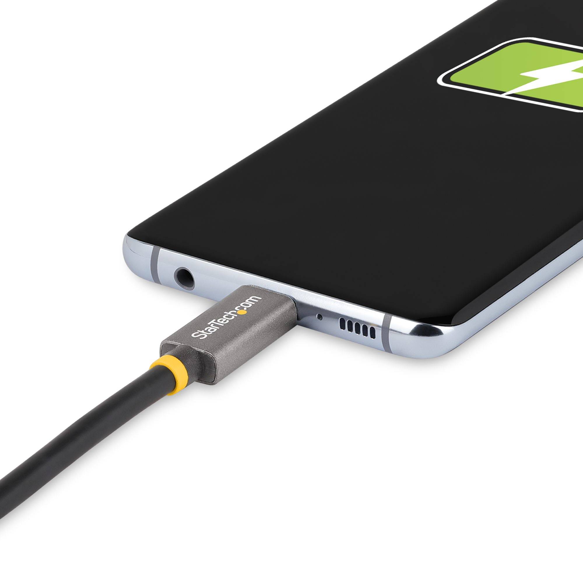 StarTech.com 1m USB4 Kabel, USB-IF Gecertificeerde USB-C Kabel, 40 Gbps, USB Type-C Data Transfer Kabel, 100W Power Delivery, 8K 60Hz, Compatibel met Thunderbolt 4/3/USB 3.2