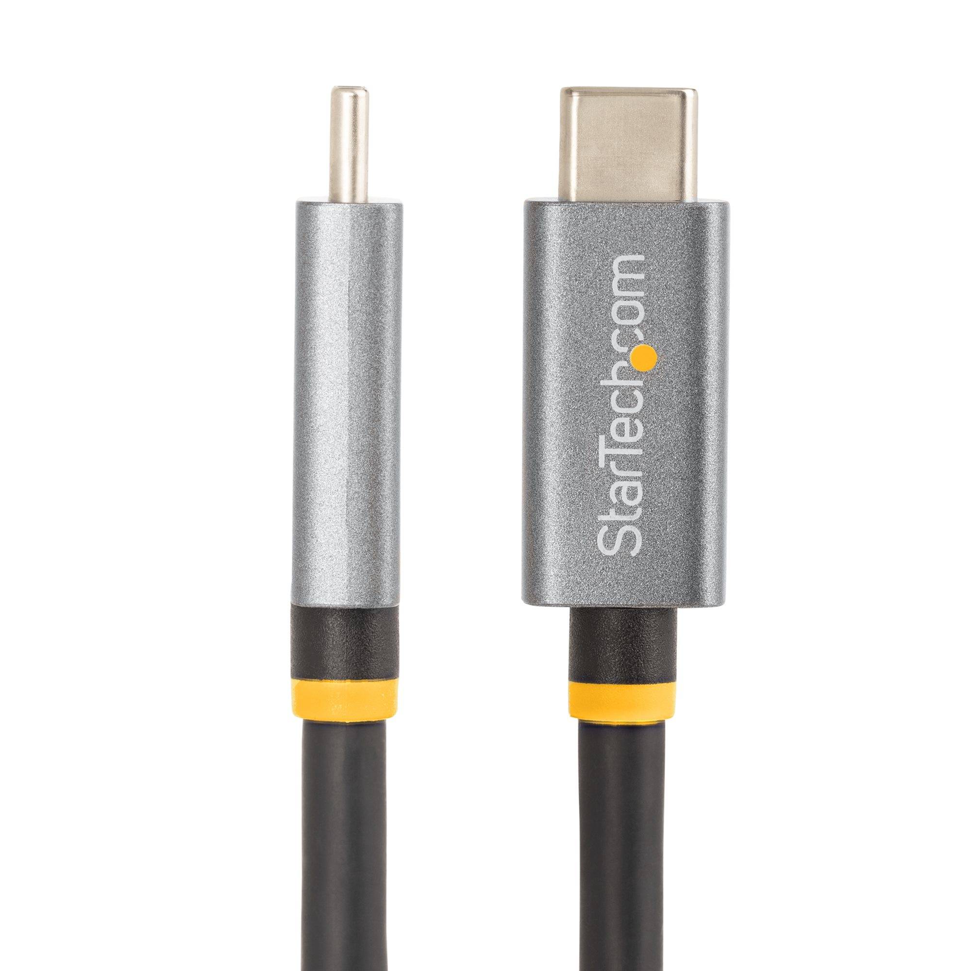 StarTech.com 1m USB4 Kabel, USB-IF Gecertificeerde USB-C Kabel, 40 Gbps, USB Type-C Data Transfer Kabel, 100W Power Delivery, 8K 60Hz, Compatibel met Thunderbolt 4/3/USB 3.2