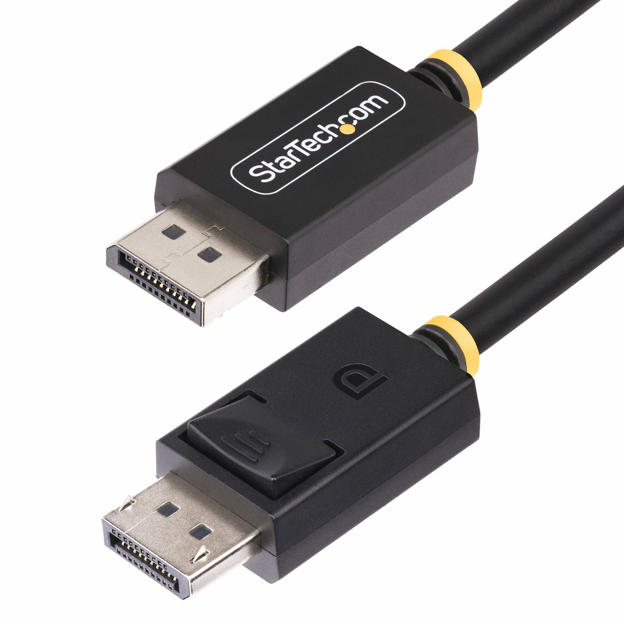 StarTech.com 3m DisplayPort 2.1 Kabel, VESA Gecertificeerde DP40 DisplayPort Kabel met UHBR10/HDR/HDCP 2.2, 8K 60Hz/4K 144Hz met DSC 1.2a, 40Gbps, DP 2.1 Kabel, UHD Monitor Kabel, M/M