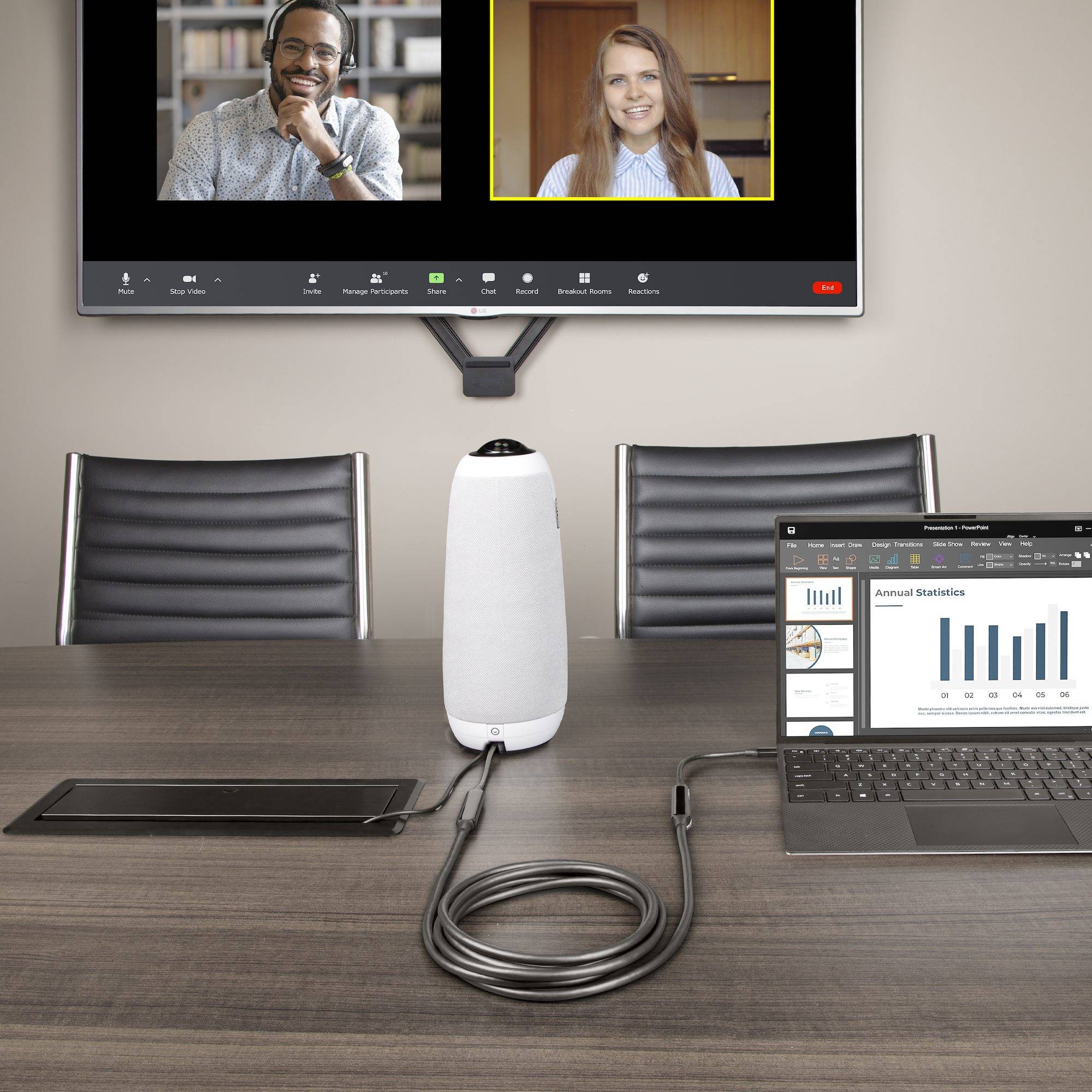 StarTech.com 3m Actieve USB-C Kabel, USB 3.2 Gen 2 10Gbps, Lange USB Type-C Data Transfer Kabel, 60W Power Delivery, 8K 60Hz, DP 1.4 Alt Mode met HBR3/HDR10/MST/DSC 1.2/HDCP 2.2, USB C naar C kabel