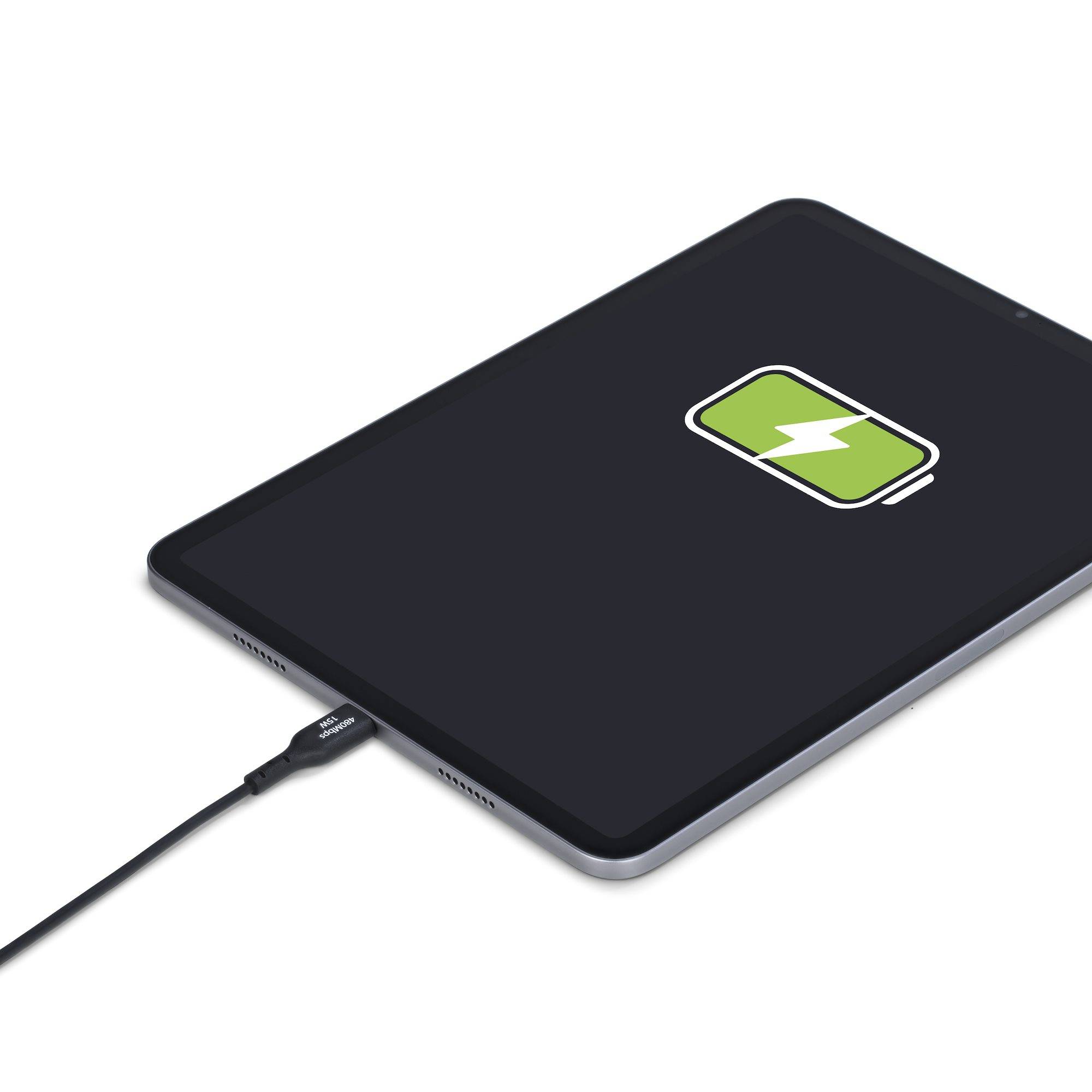 StarTech.com 3m USB-A naar USB-C Laadkabel, USB-A naar USB Type-C Oplaadkabel, Opladen & Synchroniseren, Fast Charge 3A, USB 2.0 Data Transfer Kabel, TPE Mantel, Zwart