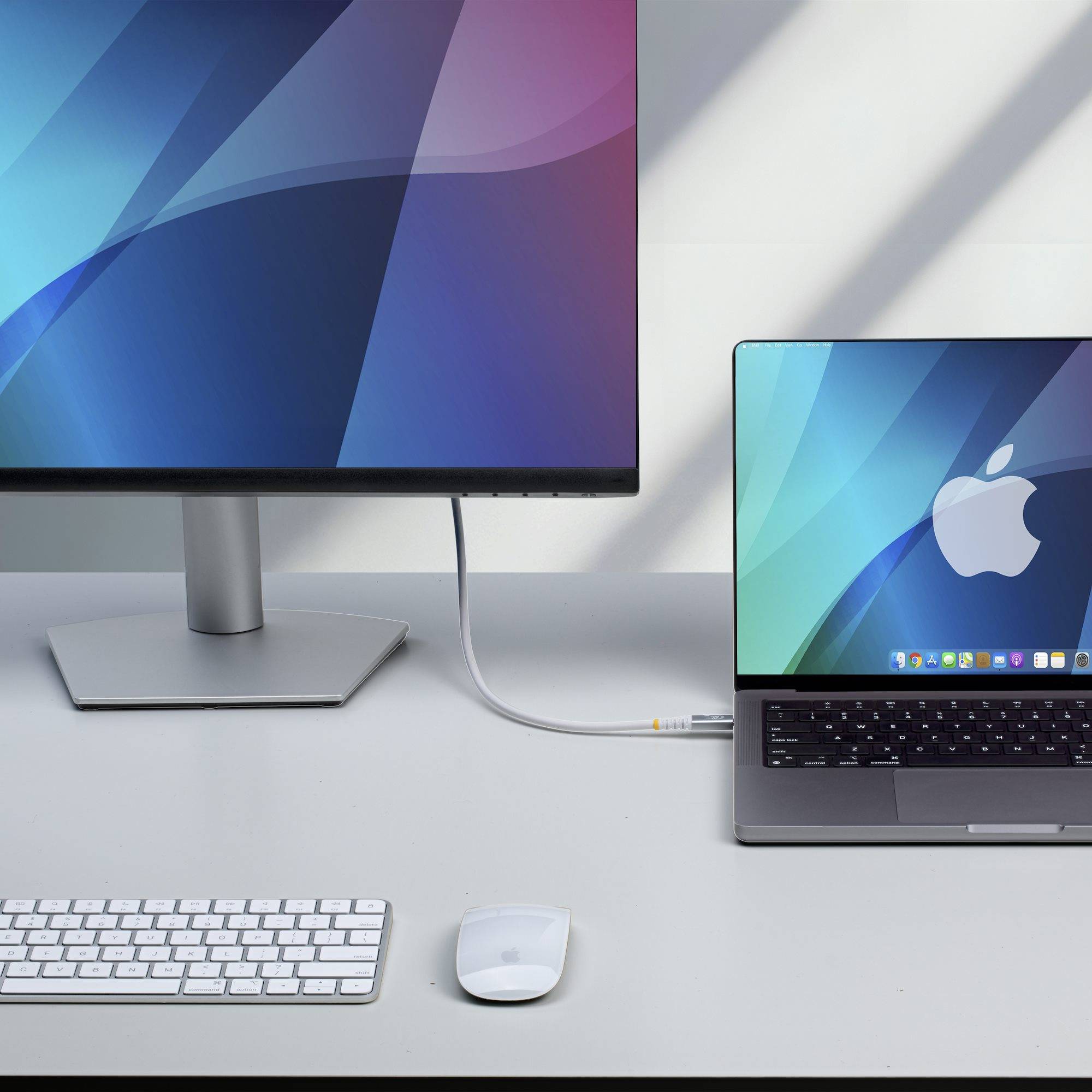 StarTech.com 3m USB4 Kabel, 20Gbps, USB-IF Gecertificeerde USB-C Kabel, 60W PD EPR, 4K 120Hz DP 1.4, TPE Mantel, USB Type-C Kabel, Wit