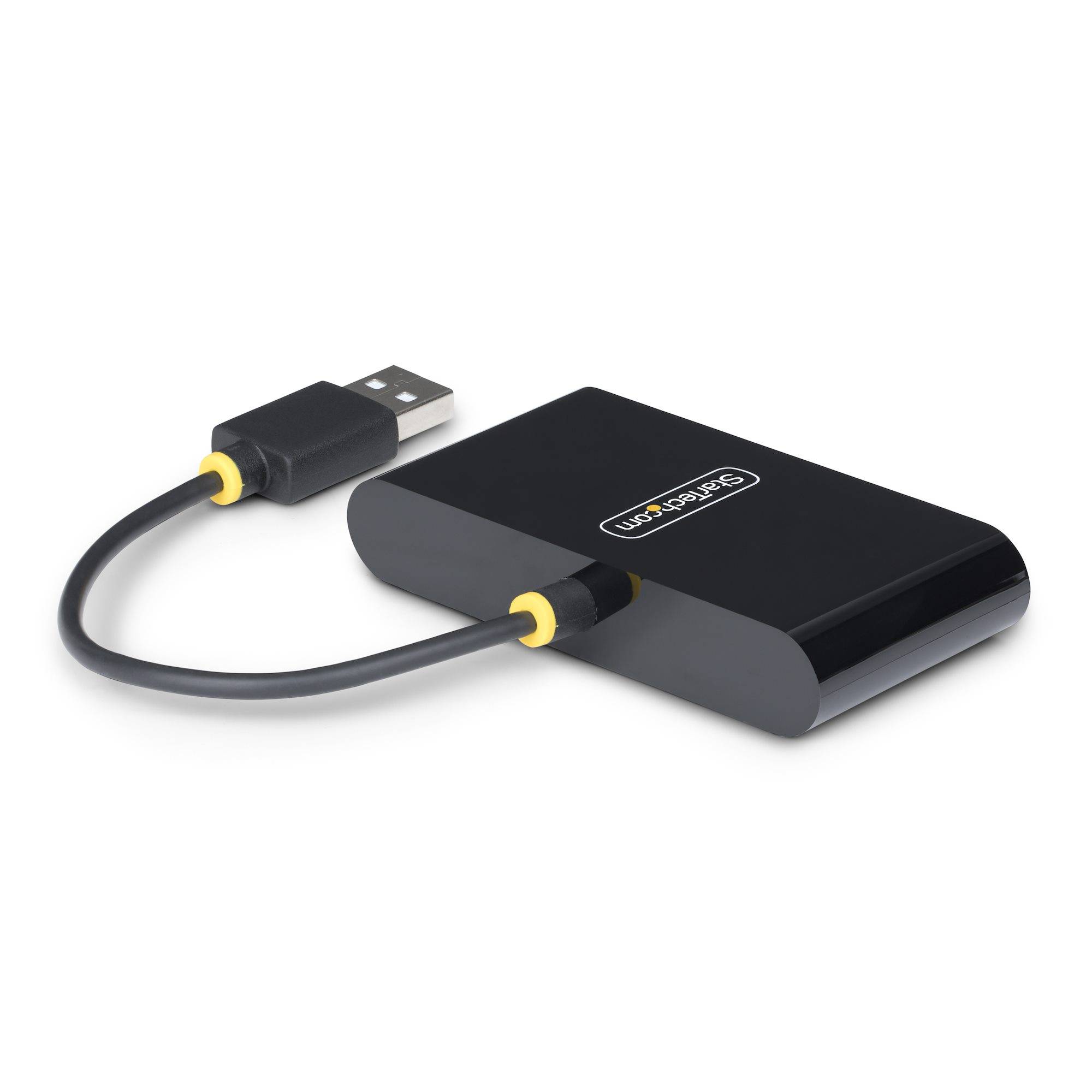 StarTech.com 4-Port USB 2.0 Hub, USB Bus Powered, Compacte Travel USB Hub, USB 2.0 Splitter, Multi-Port Mini USB Hub, 480Mbps, Overspanningsbeveiliging (OCP)