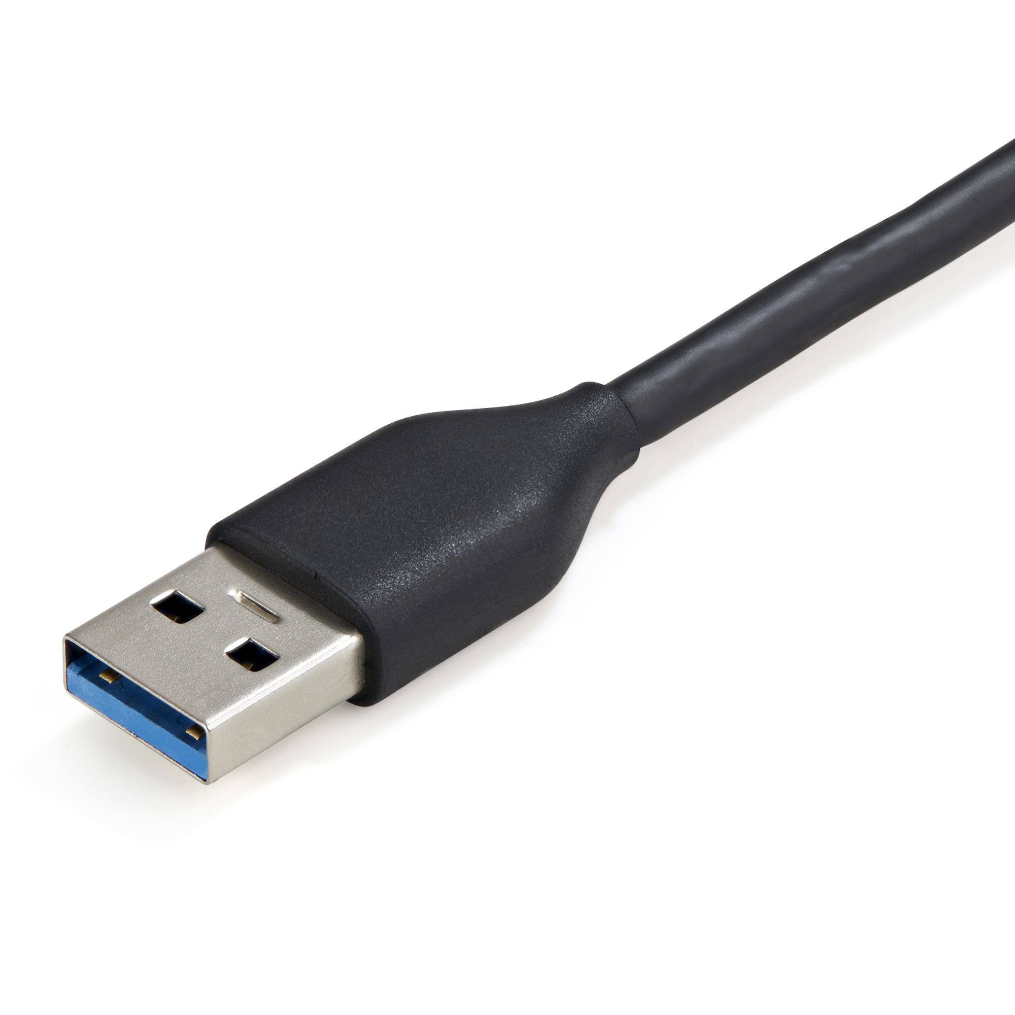 StarTech.com 4 Port USB 3.0 Hub - USB-A naar 4x USB-A - SuperSpeed 5Gbps Mini USB 3.2 Gen 1 Type-A Hub - USB Busgevoed - Laptop/Desktop USB Hub met lange 28cm kabel & Kabelmanagement