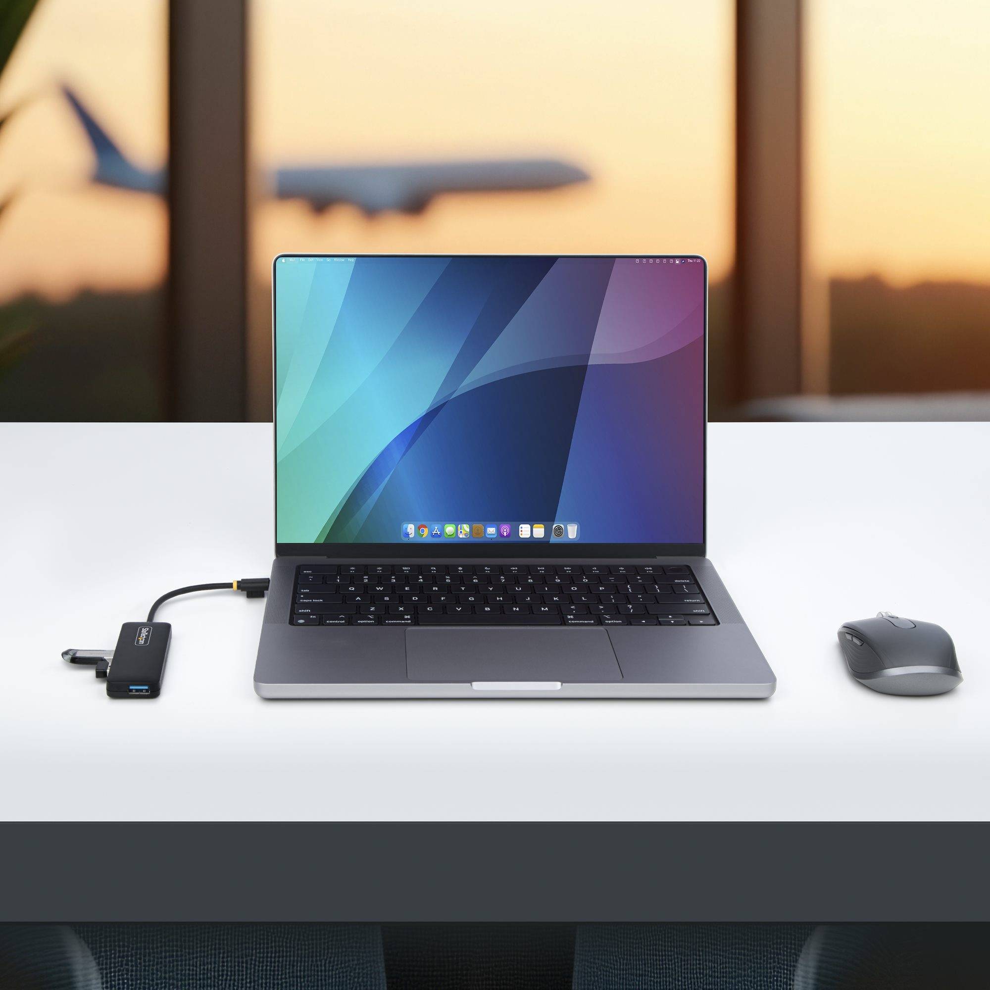 StarTech.com 4-Port USB-C Hub, 5Gbps, USB-C naar 4x USB-A, Bus Powered, Compacte Travel Mini USB Hub, Multi-Port USB 3.0 Splitter, Draagbare USB Hub, Overspanningsbeveiliging (OCP)