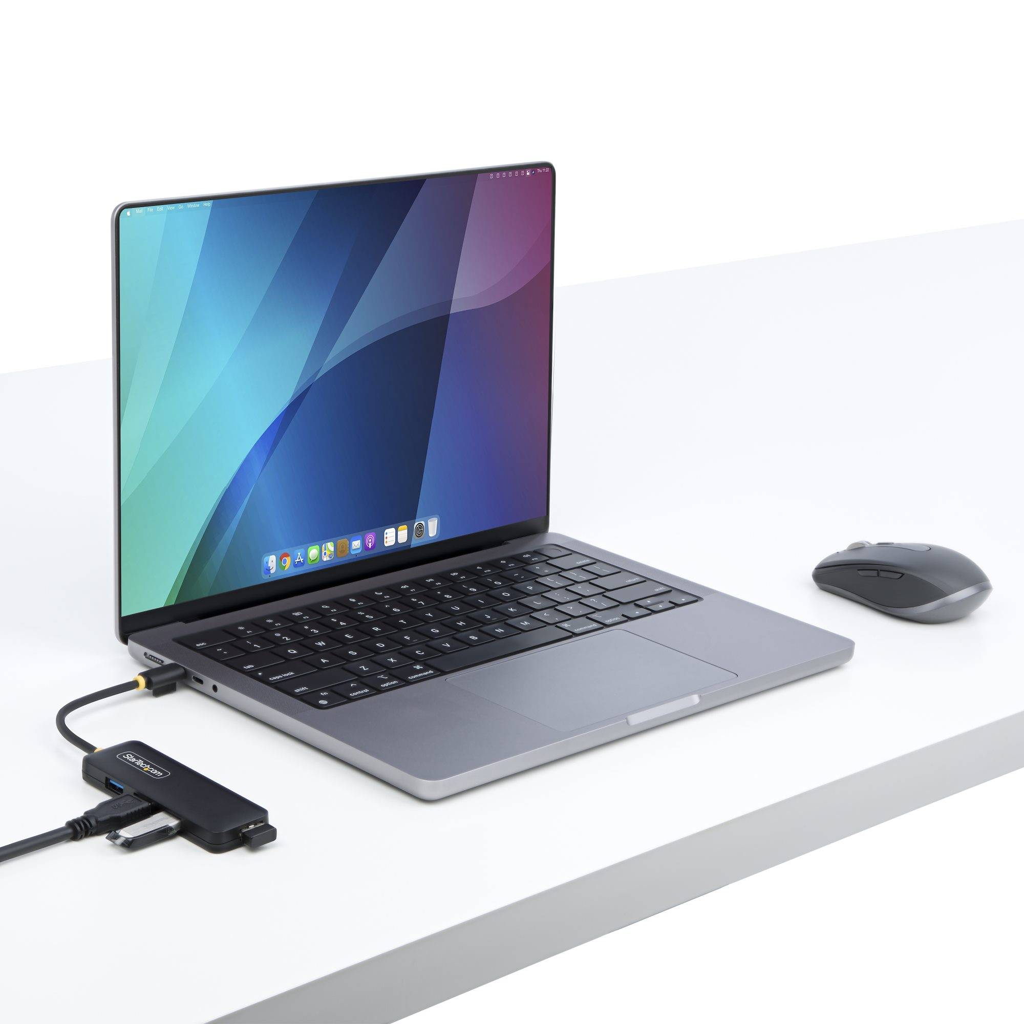 StarTech.com 4-Port USB-C Hub, 5Gbps, USB-C naar 4x USB-A, Bus Powered, Compacte Travel Mini USB Hub, Multi-Port USB 3.0 Splitter, Draagbare USB Hub, Overspanningsbeveiliging (OCP)