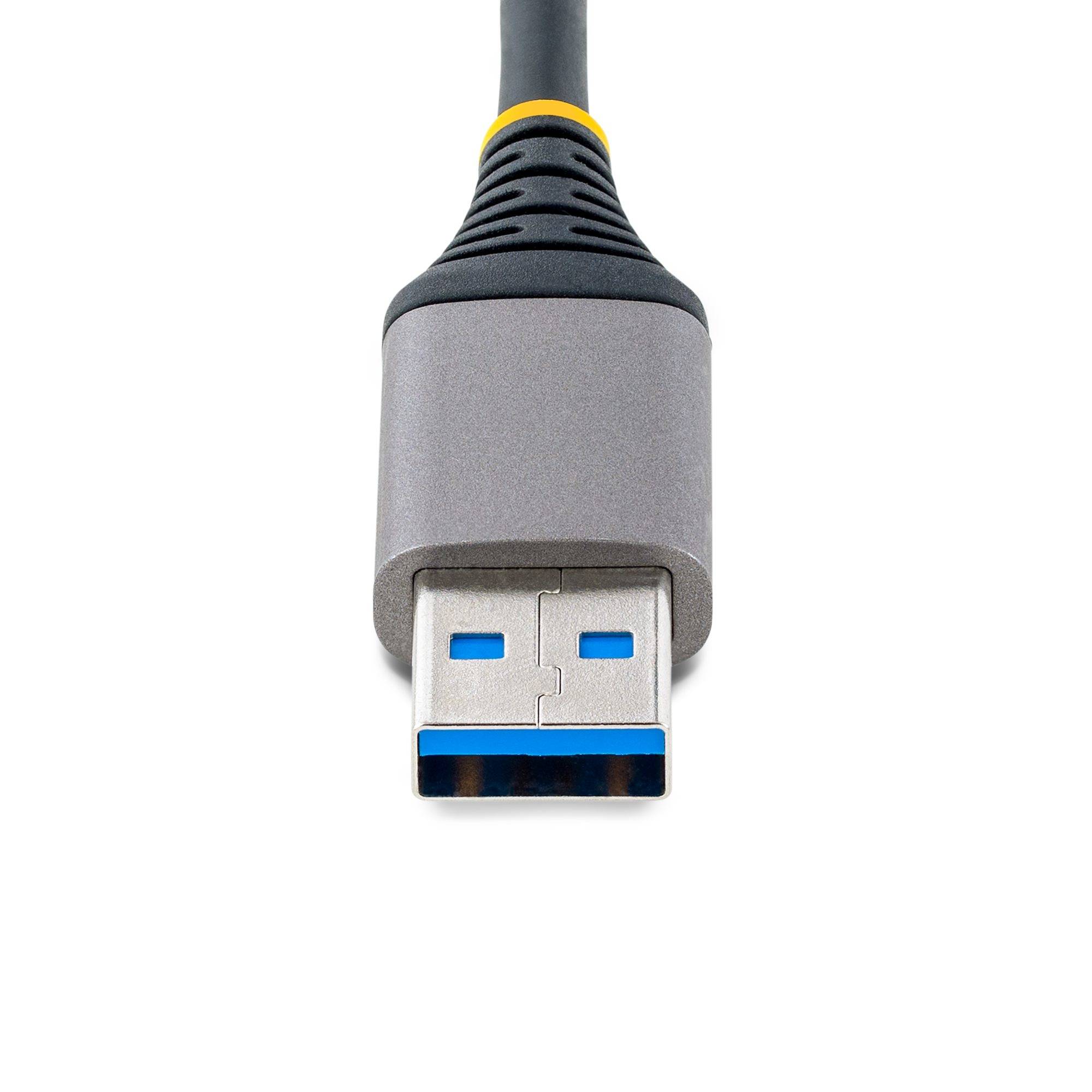 StarTech.com 4-Port USB Hub, USB 3.0 5Gbps, Bus Powered USB-A naar 4x USB-A Hub met Optionele Extra Power Input, Compacte Desktop/Laptop USB Hub, 30cm Kabel, USB 3.0 Expansion Hub