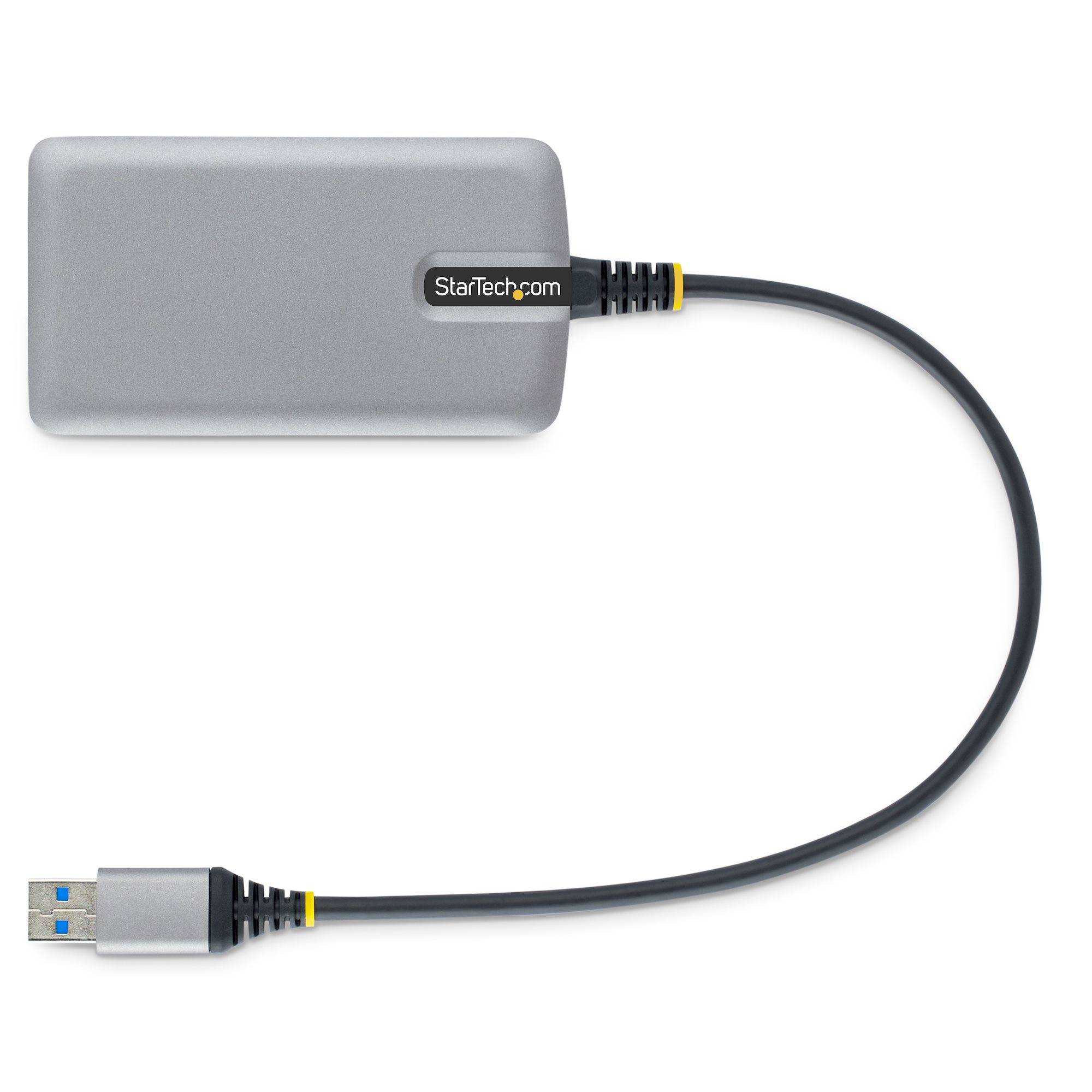 StarTech.com 4-Port USB Hub, USB 3.0 5Gbps, Bus Powered USB-A naar 4x USB-A Hub met Optionele Extra Power Input, Compacte Desktop/Laptop USB Hub, 30cm Kabel, USB 3.0 Expansion Hub