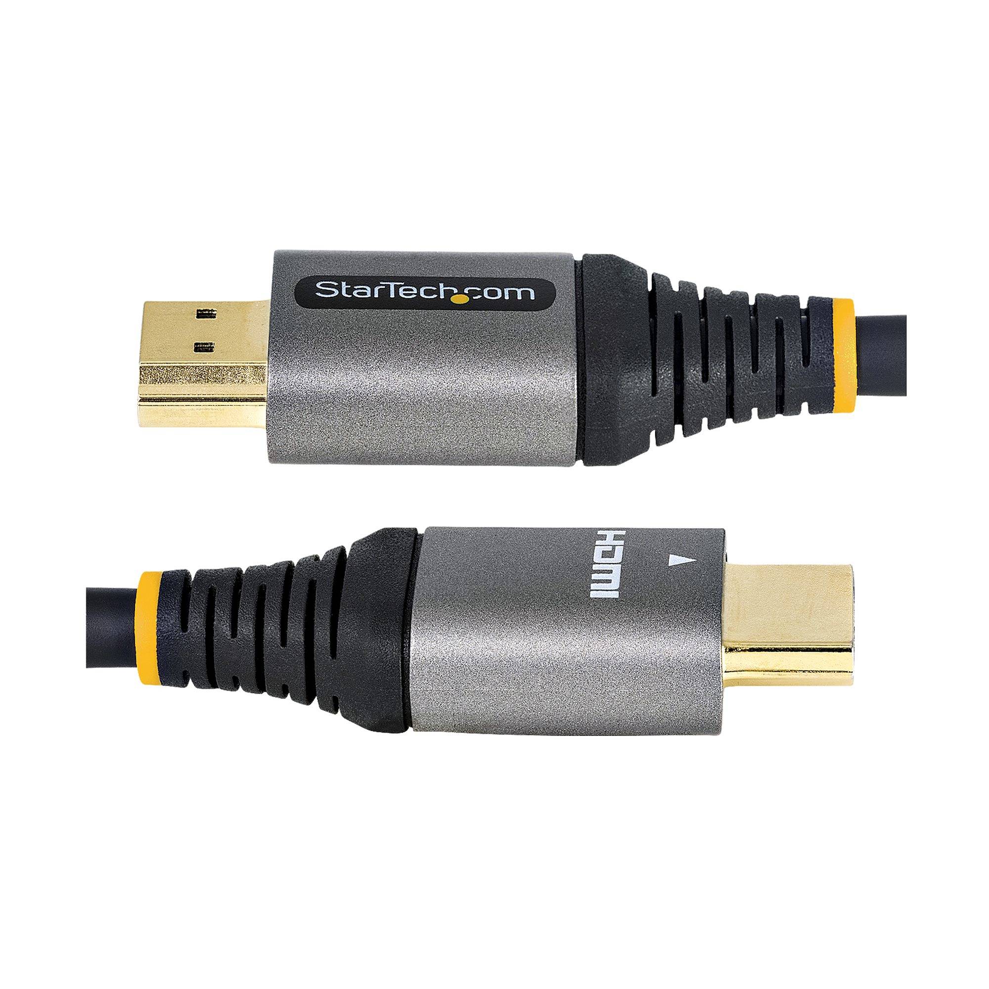 StarTech.com 4m HDMI 2.1 Kabel 8K, Gecertificeerde Ultra High Speed HDMI Kabel 48Gbps, 8K 60Hz/4K 120Hz HDR10+ eARC, Ultra HD 8K HDMI Kabel, Monitor/TV/Scherm, Flexibele TPE Mantel