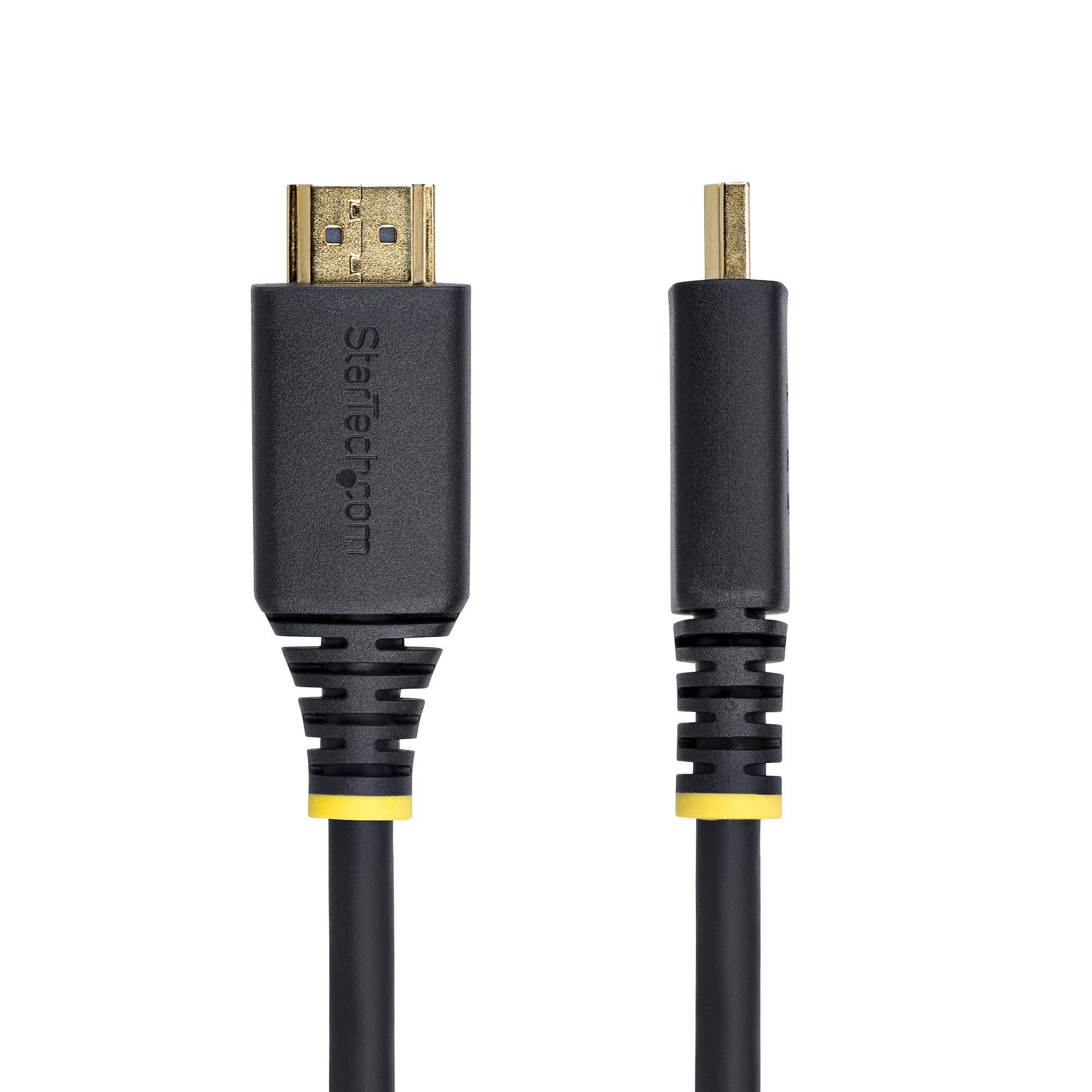 StarTech.com 50cm Gecertificeerde Ultra High Speed HDMI Kabel, 8K 60Hz/4K 120Hz, HDMI 2.1 Kabel met HDR10+ / eARC, 48Gbps, 8K HDMI Kabel voor Monitor/TV/Scherm
