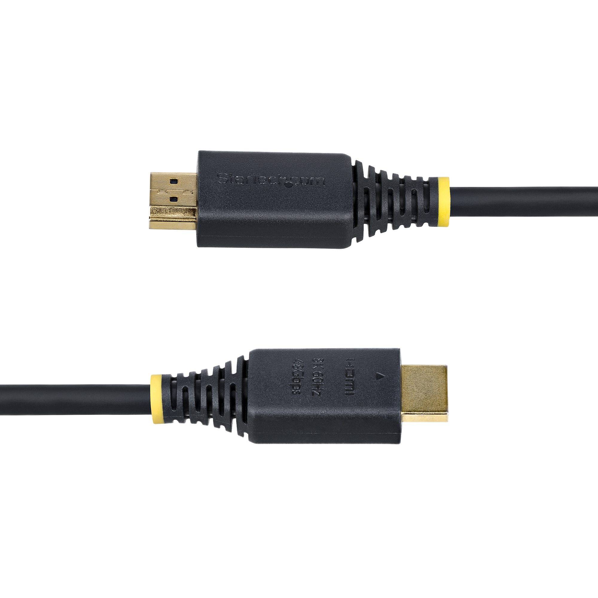 StarTech.com 50cm Gecertificeerde Ultra High Speed HDMI Kabel, 8K 60Hz/4K 120Hz, HDMI 2.1 Kabel met HDR10+ / eARC, 48Gbps, 8K HDMI Kabel voor Monitor/TV/Scherm