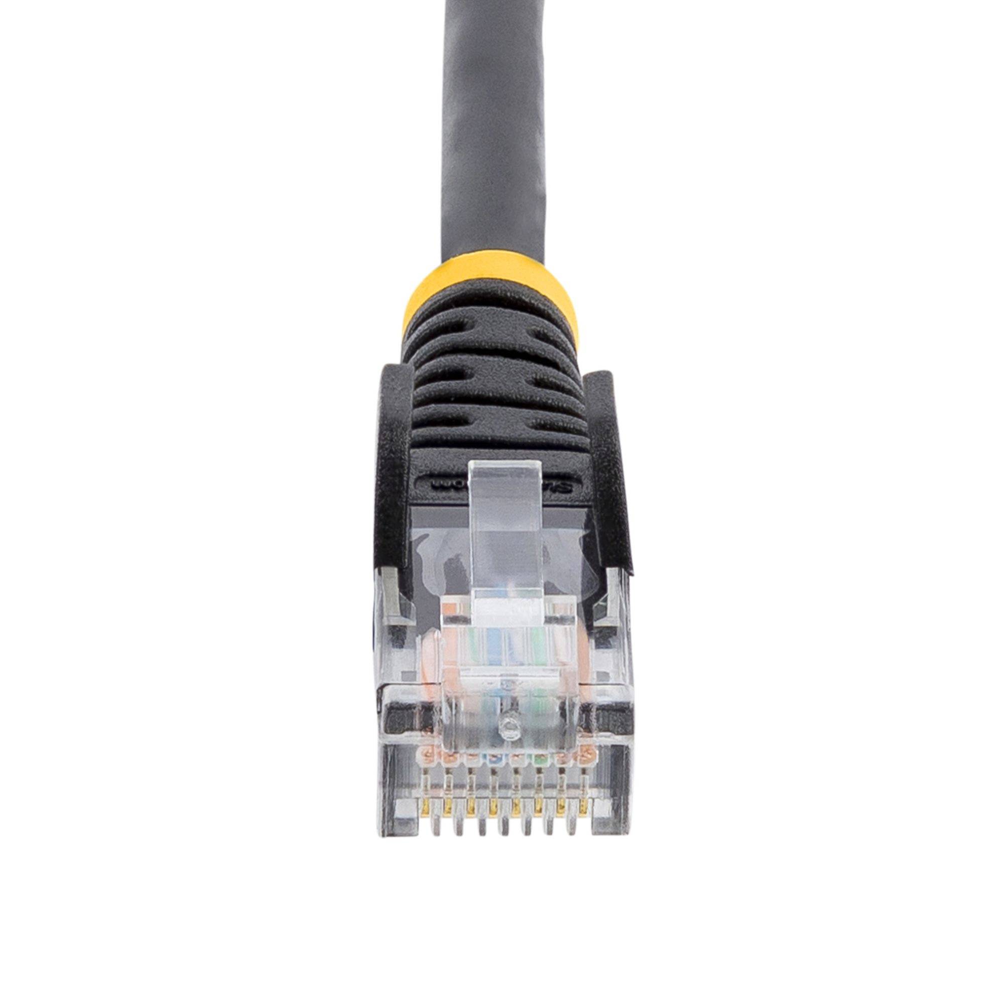 StarTech.com 45PAT5MBK netwerkkabel Zwart 5 m Cat5e U/UTP (UTP)