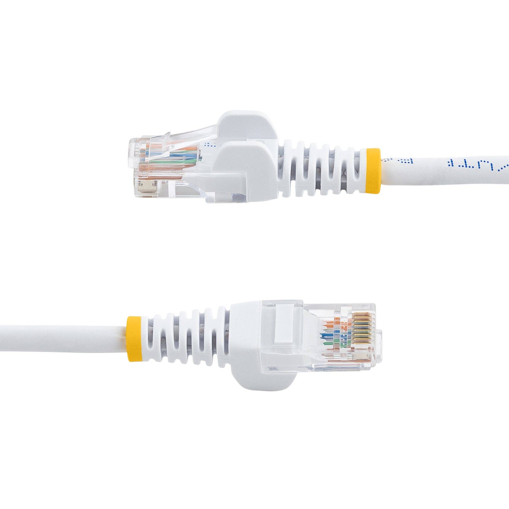 StarTech.com Cat5e Ethernet netwerkkabel met snagless RJ45 connectors UTP kabel 5m wit