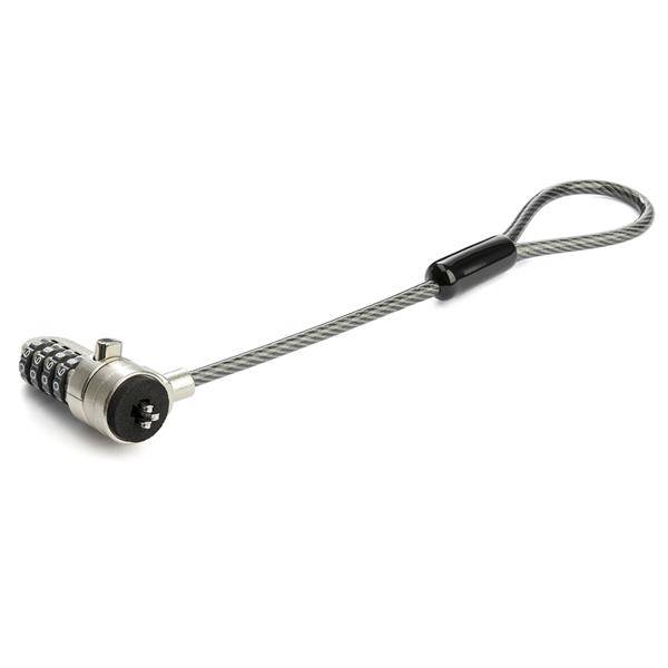 StarTech.com Laptop kabelslot verlenglus 15cm kabel & slot