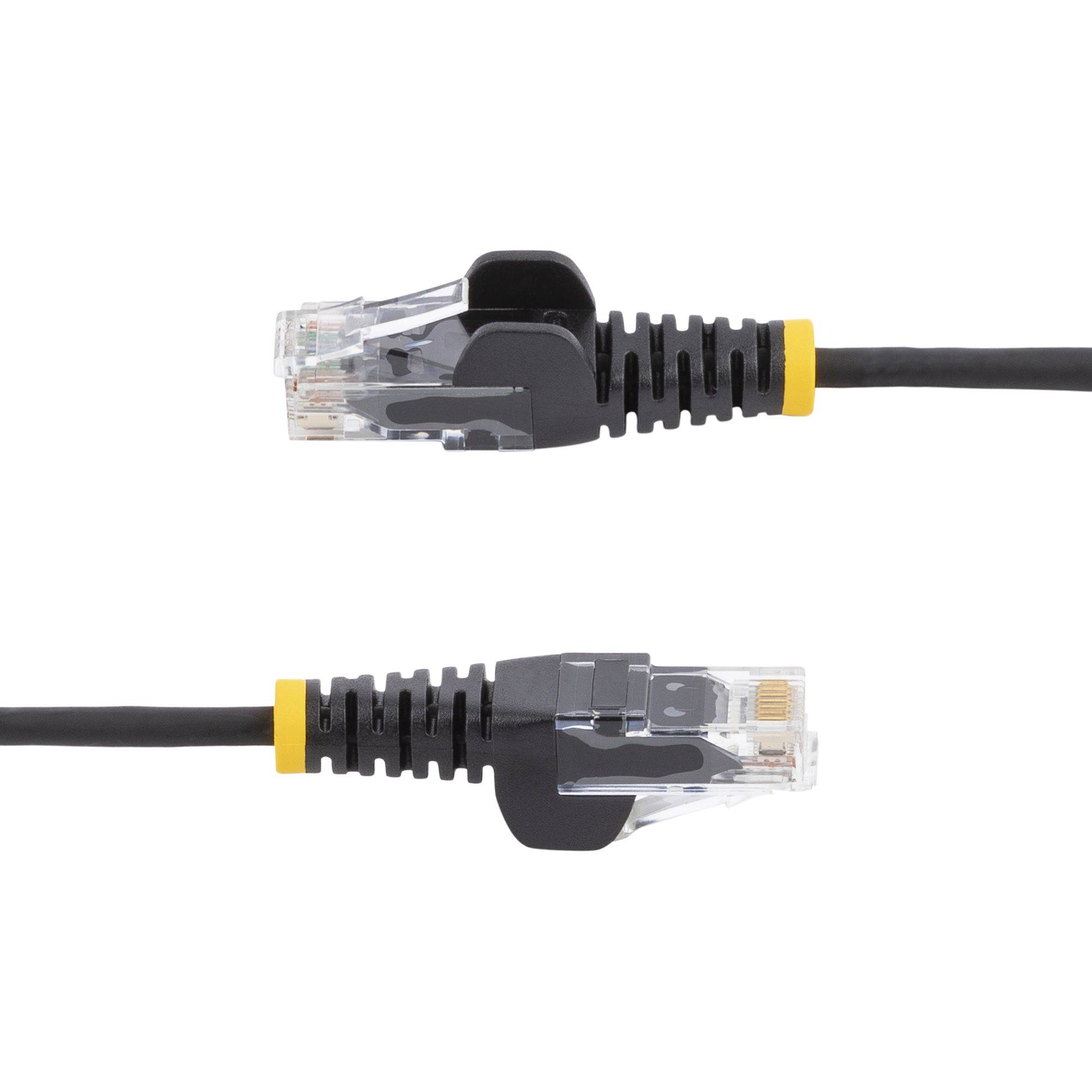 StarTech.com 1 m CAT6 netwerkkabel RJ4 connector zwart