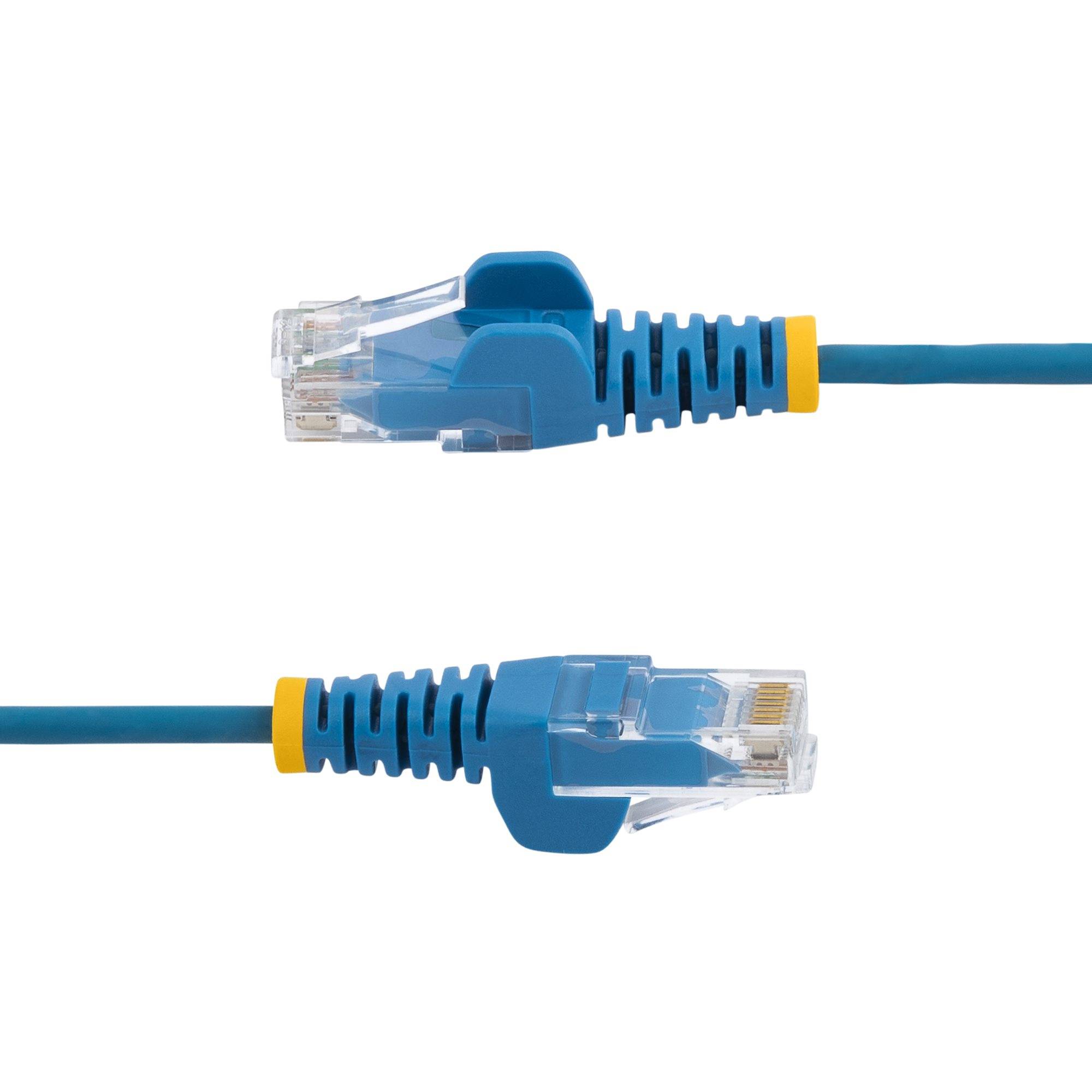 StarTech.com 3 m CAT6 netwerkkabel RJ45 connector blauw