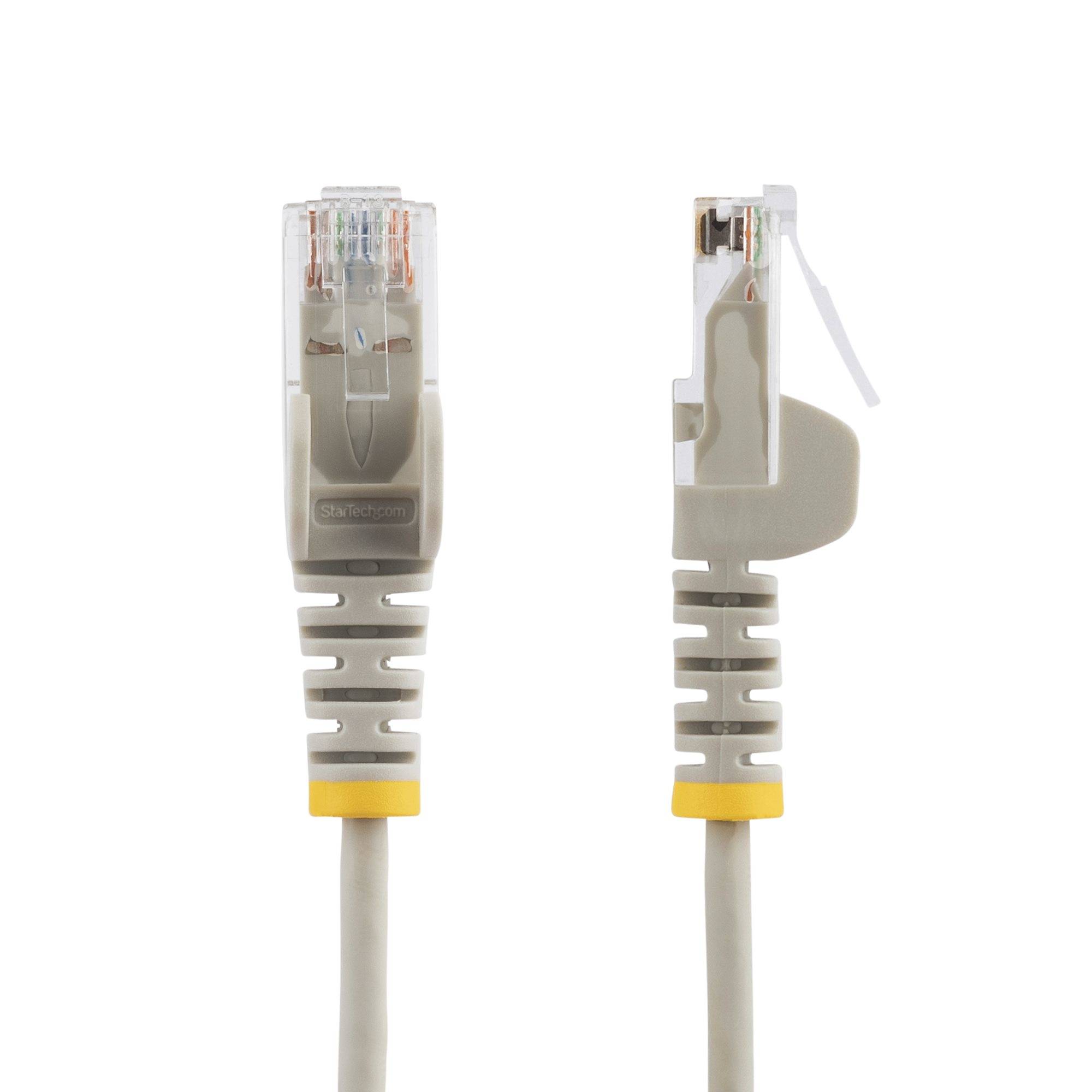StarTech.com 3 m CAT6 netwerkkabel RJ45 connector grijs
