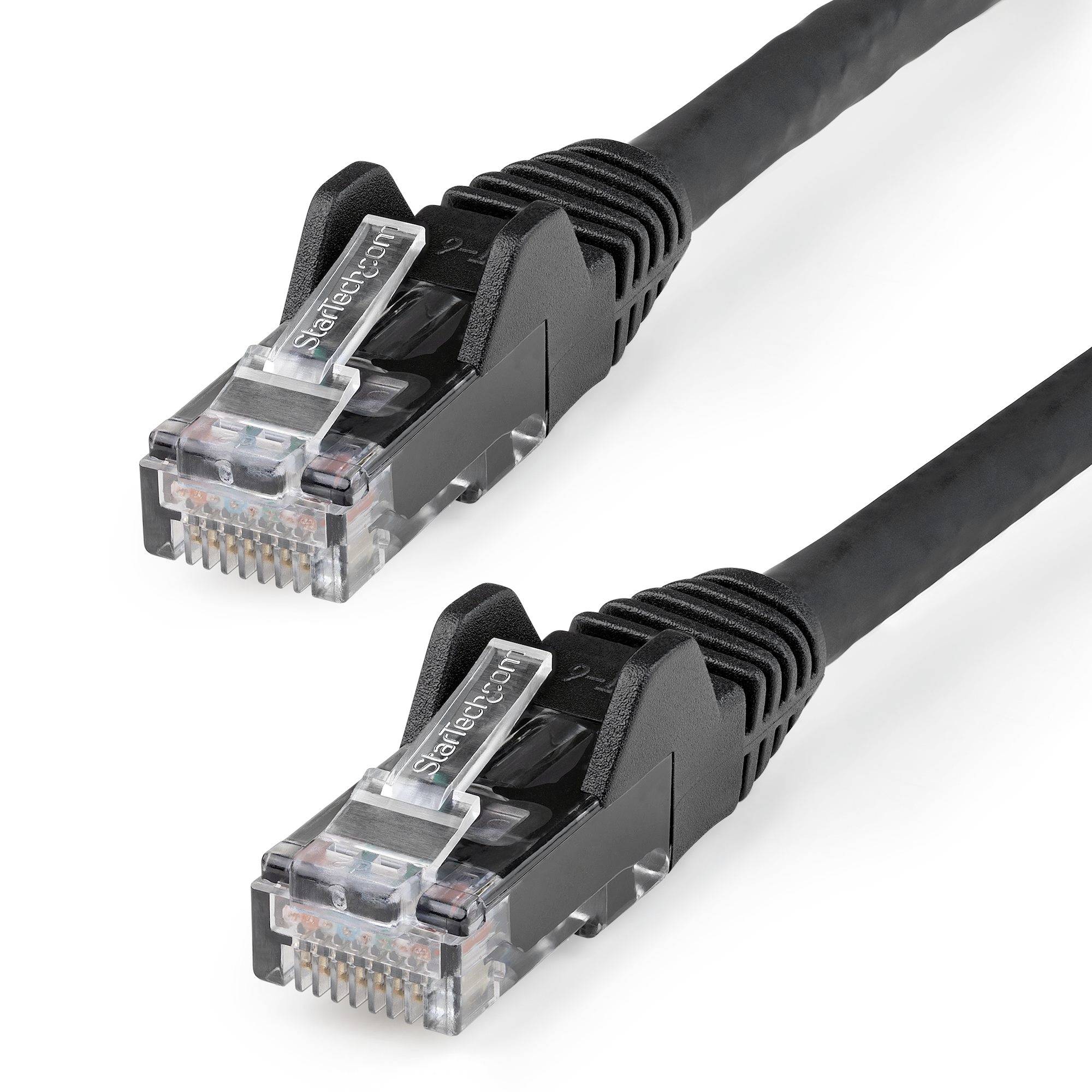 StarTech.com N6LPATCH1MBK netwerkkabel Zwart 1 m Cat6 U/UTP (UTP)
