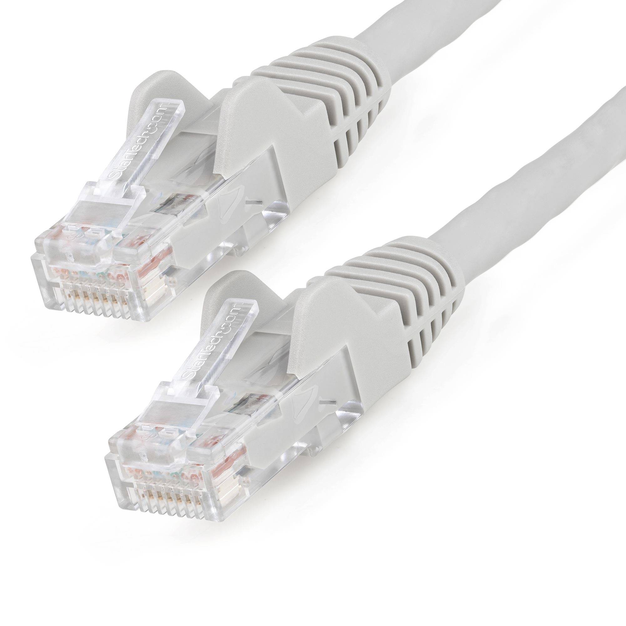 StarTech.com N6LPATCH3MGR netwerkkabel Grijs 3 m Cat6 U/UTP (UTP)