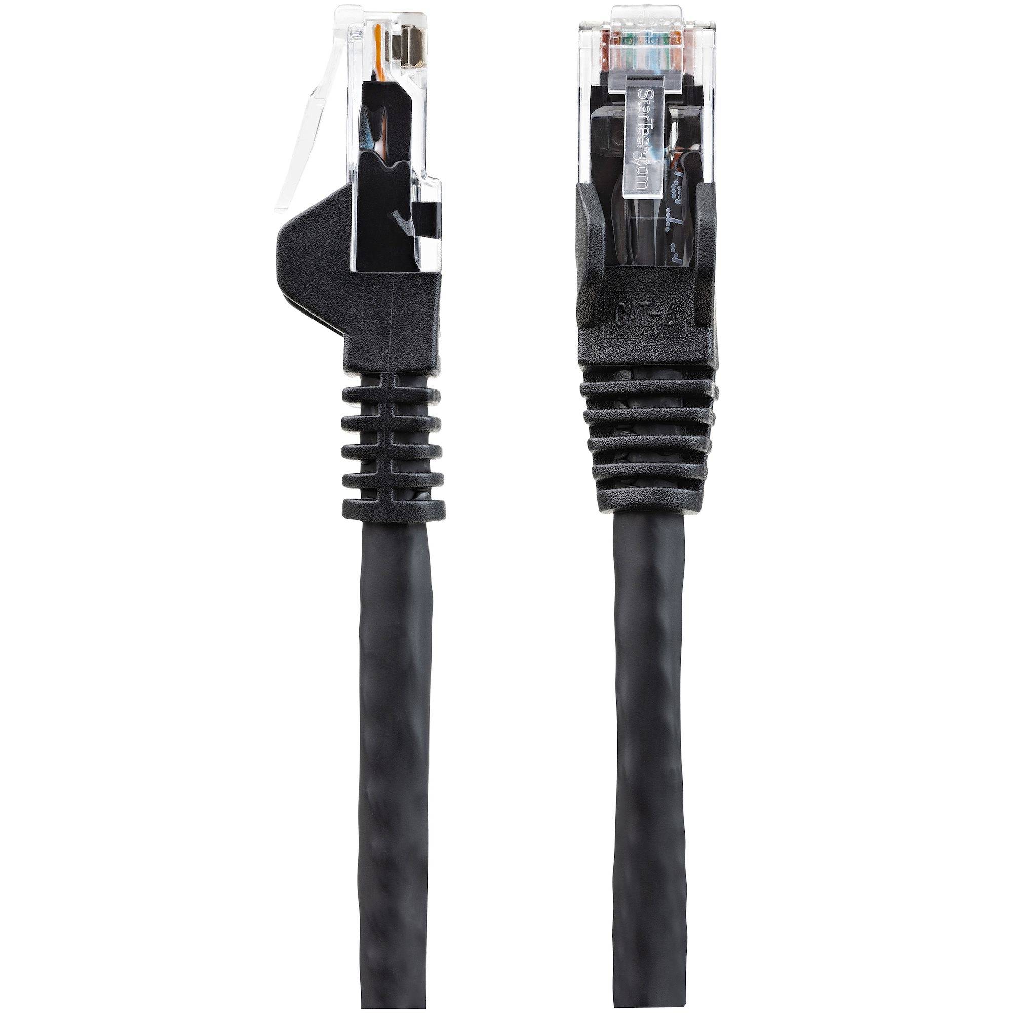 StarTech.com N6LPATCH5MBK netwerkkabel Zwart 5 m Cat6 U/UTP (UTP)